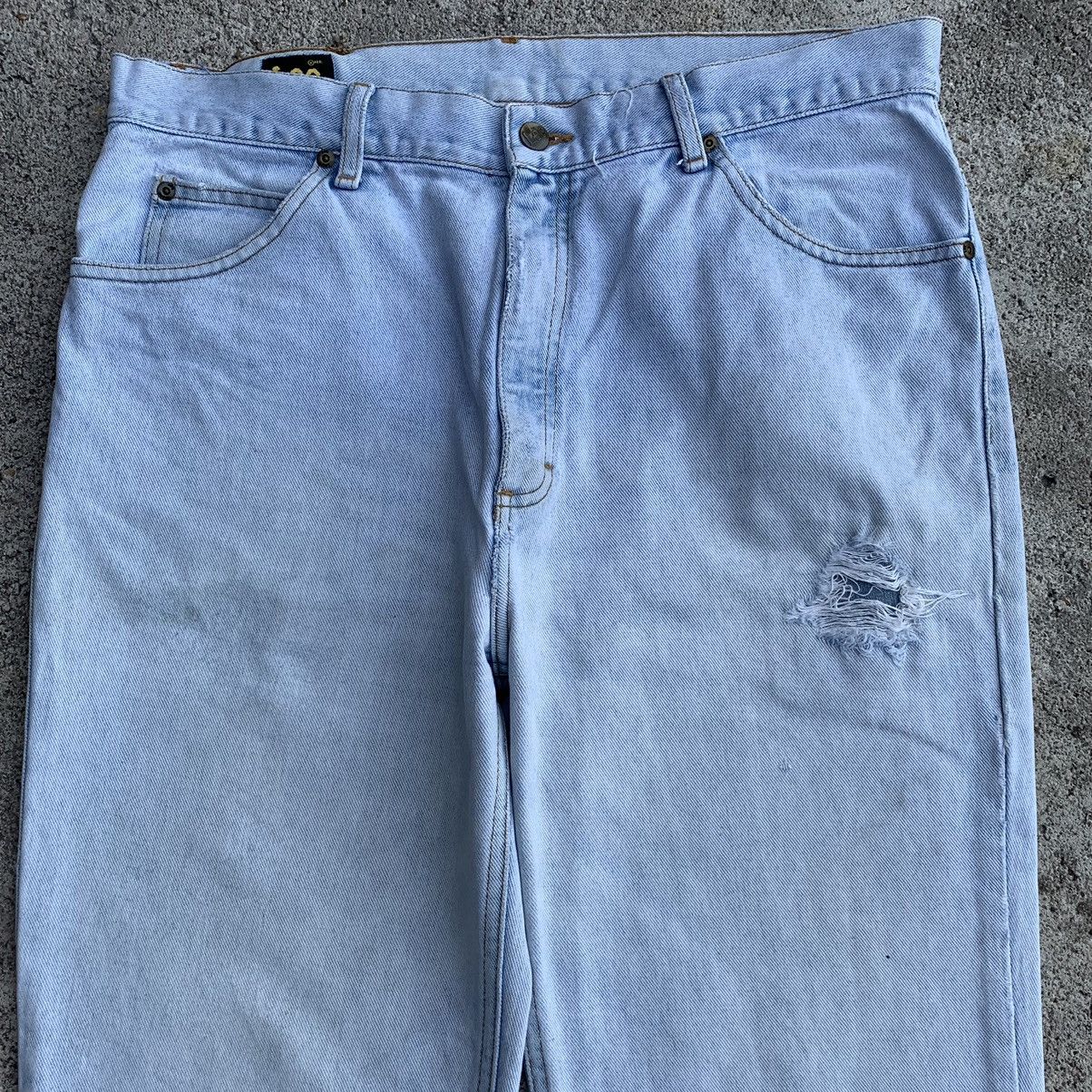 Lee Vintage 70s Reproduction Lee USA Light Wash W34 Size US 34 / EU 50 - 3 Thumbnail