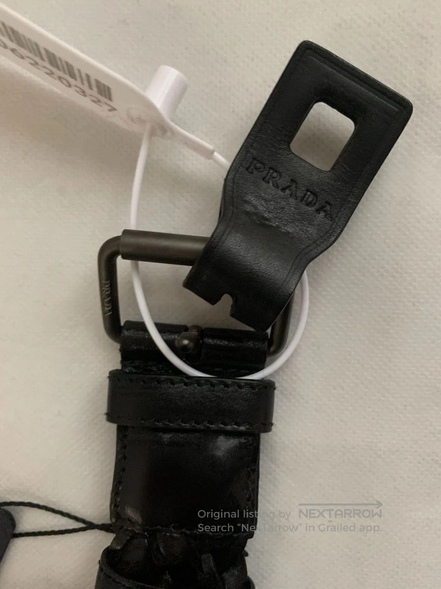 Prada PRADA Men's Leather Belt. Size ONE SIZE - 3 Thumbnail