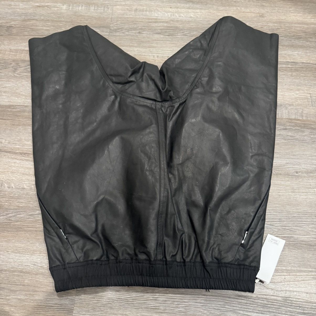 Rick Owens Rick Owens Basket Swingers Drawstring Leather Shorts Black Size US 38 / EU 54 - 7 Thumbnail
