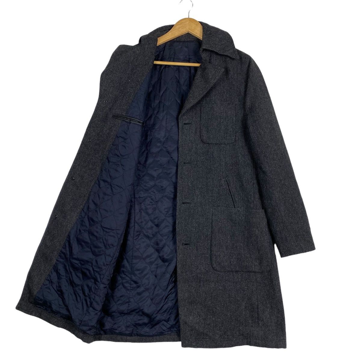 ABAHOUSE × Japanese Brand × Vintage Abahouse overcoat wool jacket Size US M / EU 48-50 / 2 - 8 Thumbnail