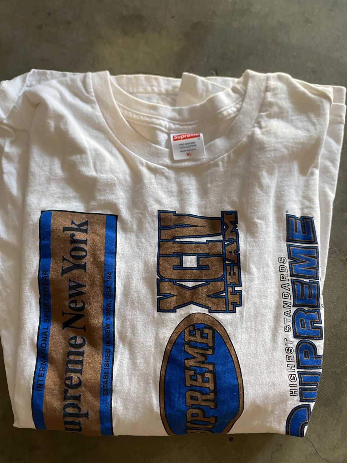 Supreme Supreme New York XCIV Tee Size US XL / EU 56 / 4 - 1 Thumbnail