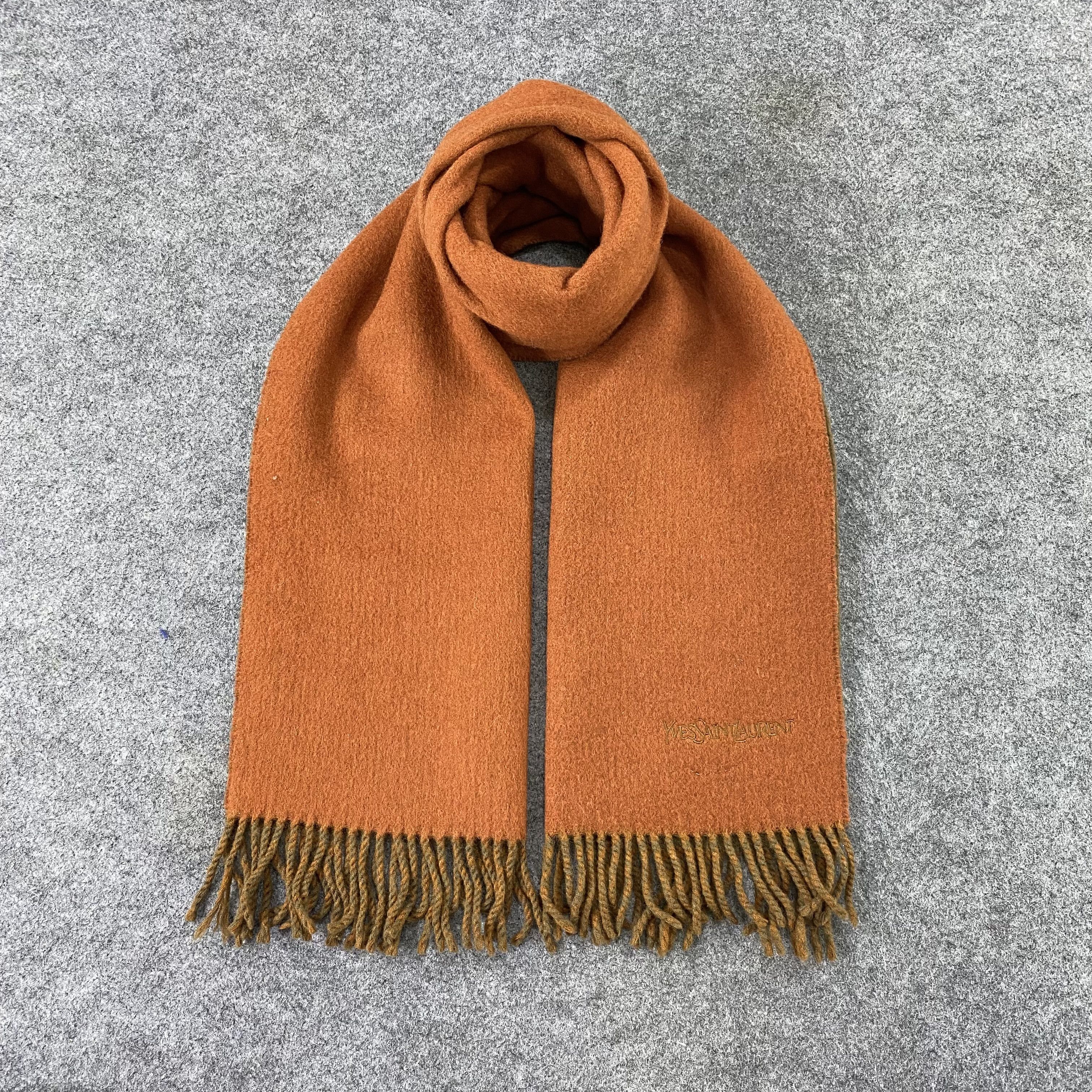 Yves Saint Laurent Yves Saint Laurent Scarf / Muffler / Neckwear - T1208 Size ONE SIZE - 1 Thumbnail