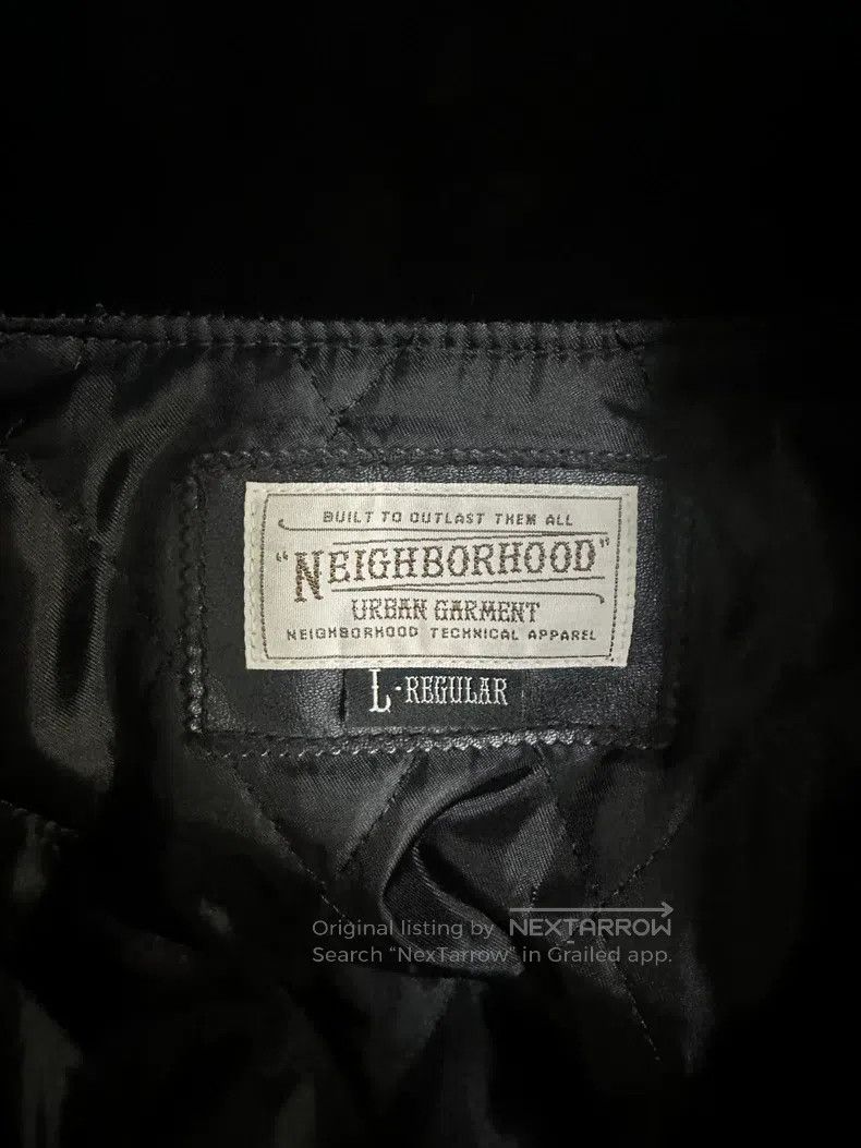 Neighborhood Neighborhood Leather Jacket Size US L / EU 52-54 / 3 - 6 Thumbnail