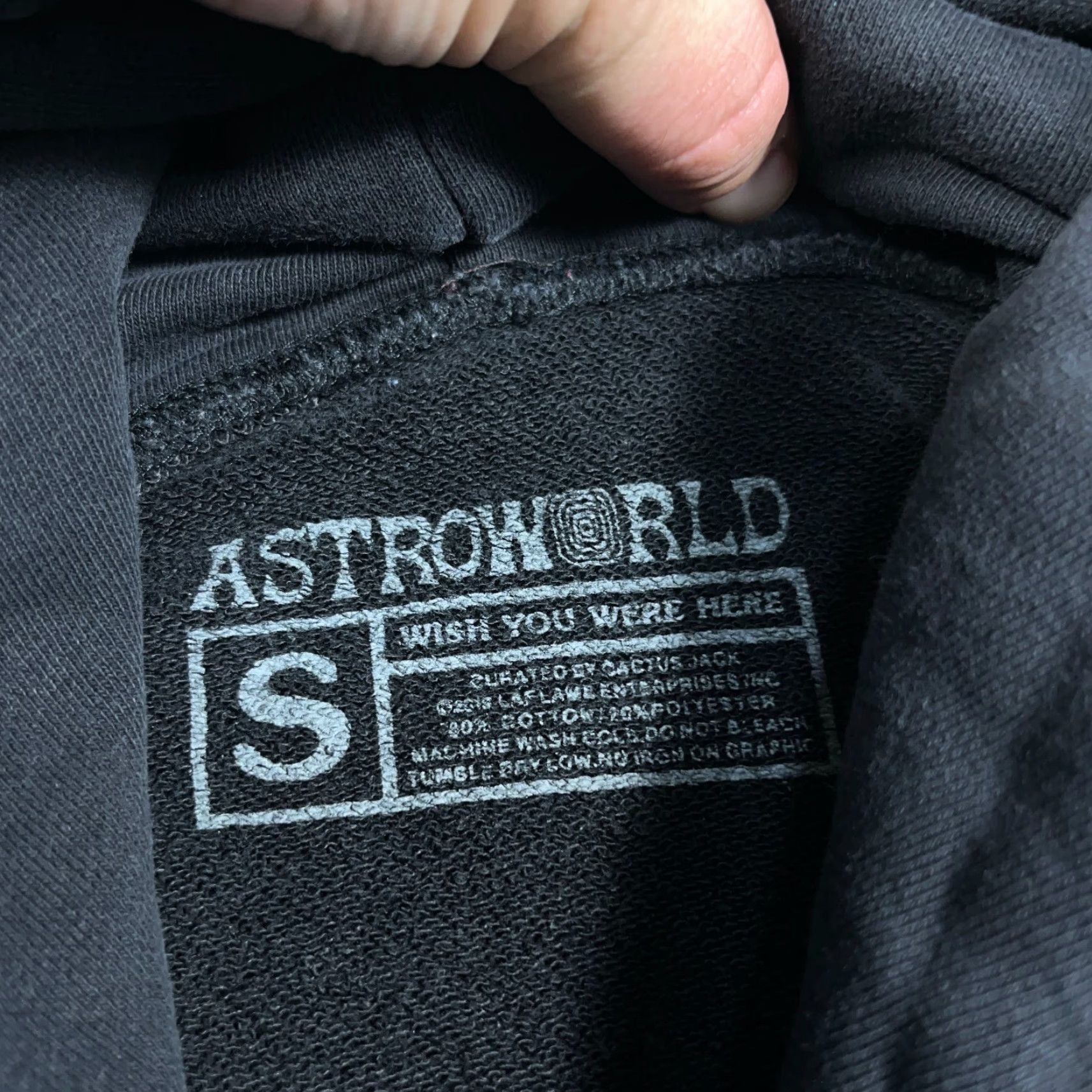 Travis Scott Travis Scott Astro World Tour Hoodie Adult Small Black Sweatshirt Hooded Men Size US S / EU 44-46 / 1 - 6 Thumbnail