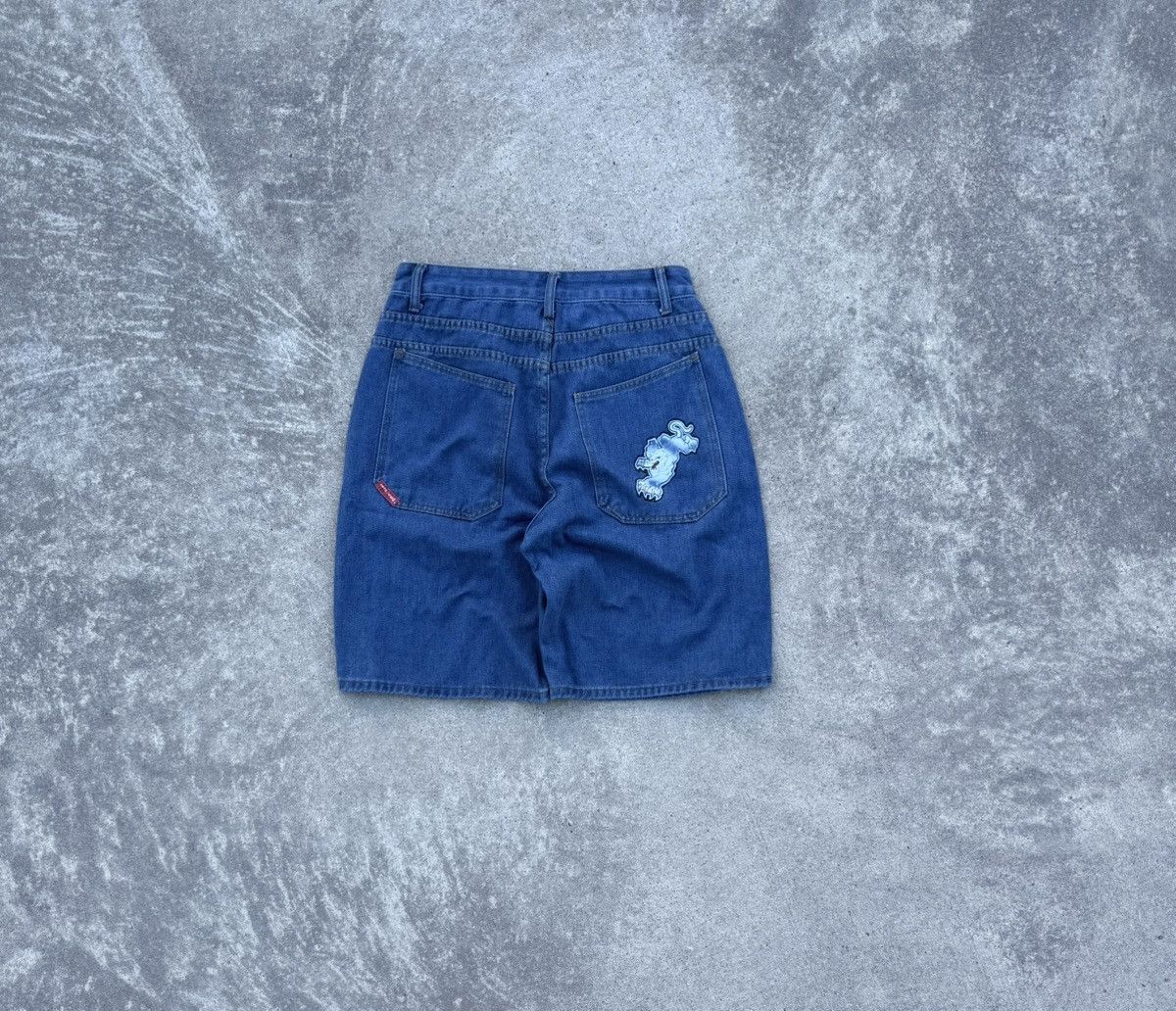 Vintage Vintage Y2K avantgarde streetwear band oversized shorts Size US 32 / EU 48 - 1 Thumbnail