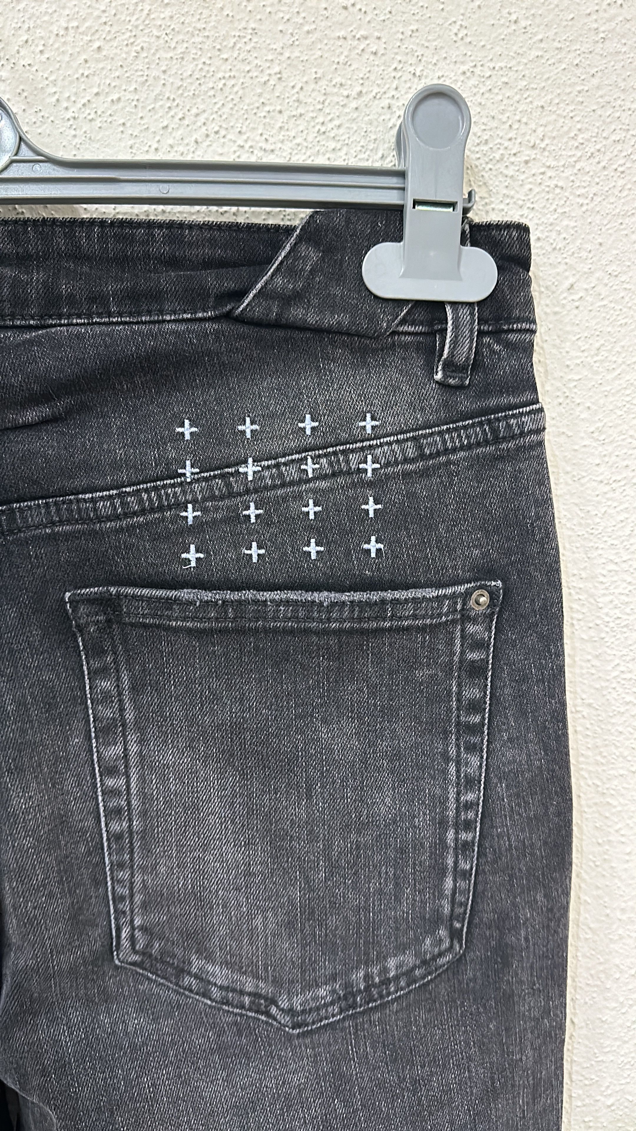 Ksubi Ksubi Chitch Blackk Rokk Denim Black Size 31 Size US 31 - 3 Thumbnail