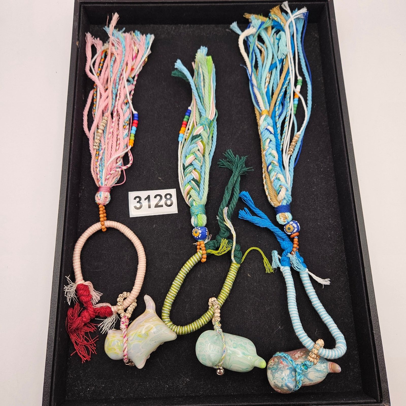 Handmade HANDMADE BRAIDED TASSEL WALL HANGING ORNAMENT LOT BOHO DECOR Size ONE SIZE - 1 Thumbnail