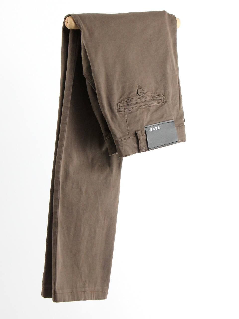 VERRI VERRI Knitted brown chinos Size US 36 / EU 52 - 1 Thumbnail