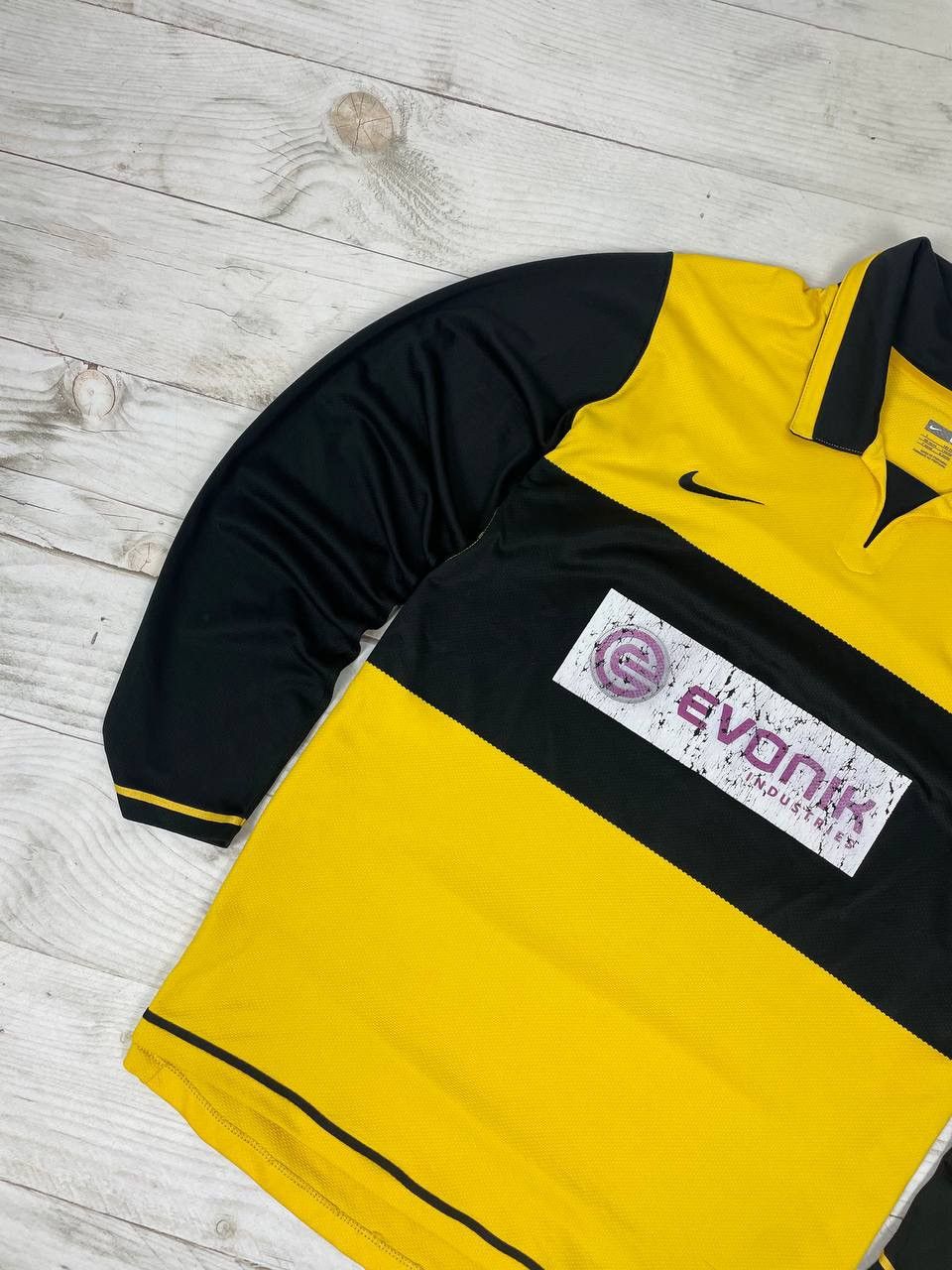 Nike Nike BORUSSIA DORTMUND 2007 2008 Home Player Issue Jersey Size US L / EU 52-54 / 3 - 5 Thumbnail