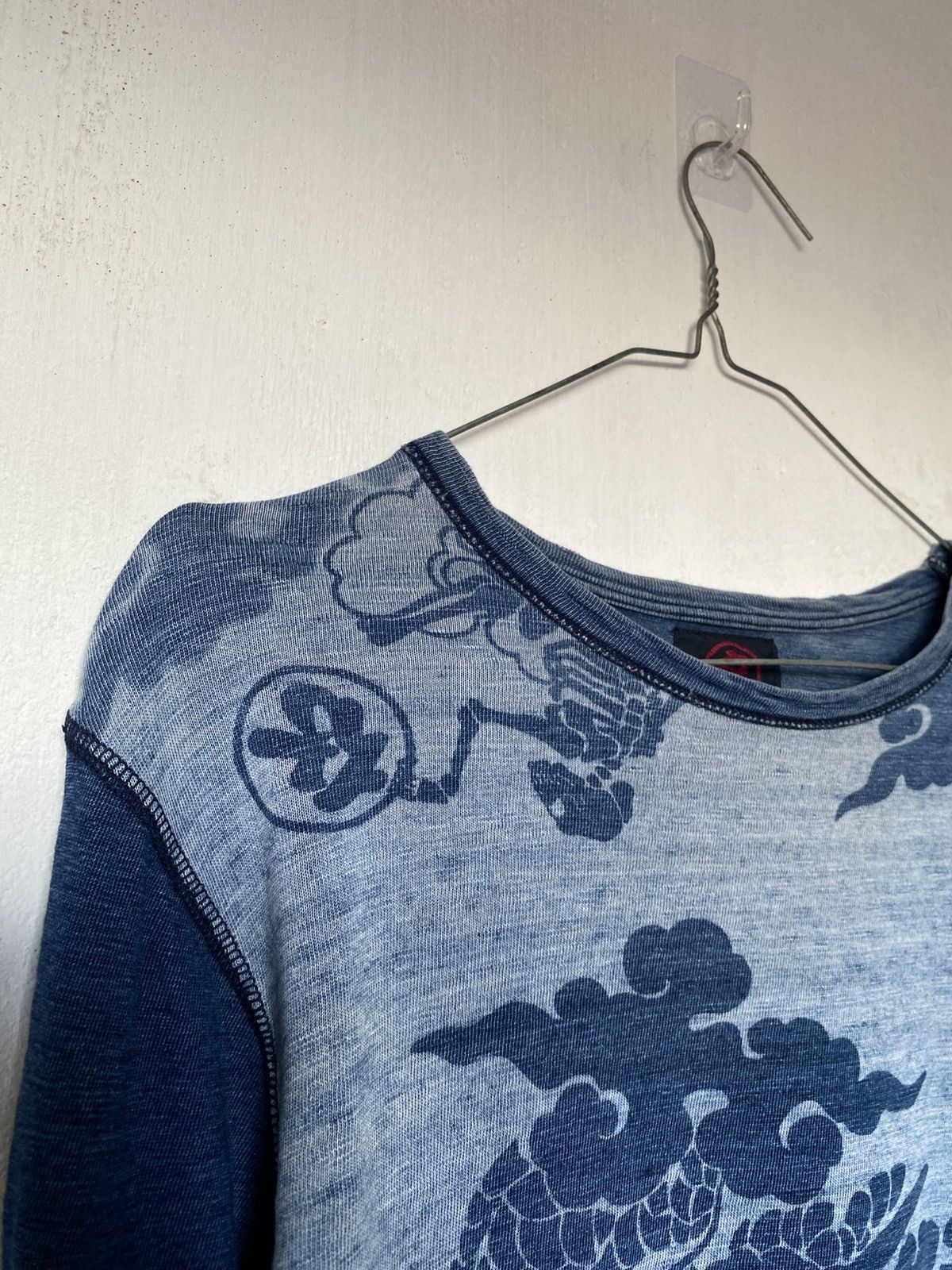 If Six Was Nine Austere Japan Koromo Skeleton Dragon Sukajan Longsleeve Size US S / EU 44-46 / 1 - 5 Thumbnail