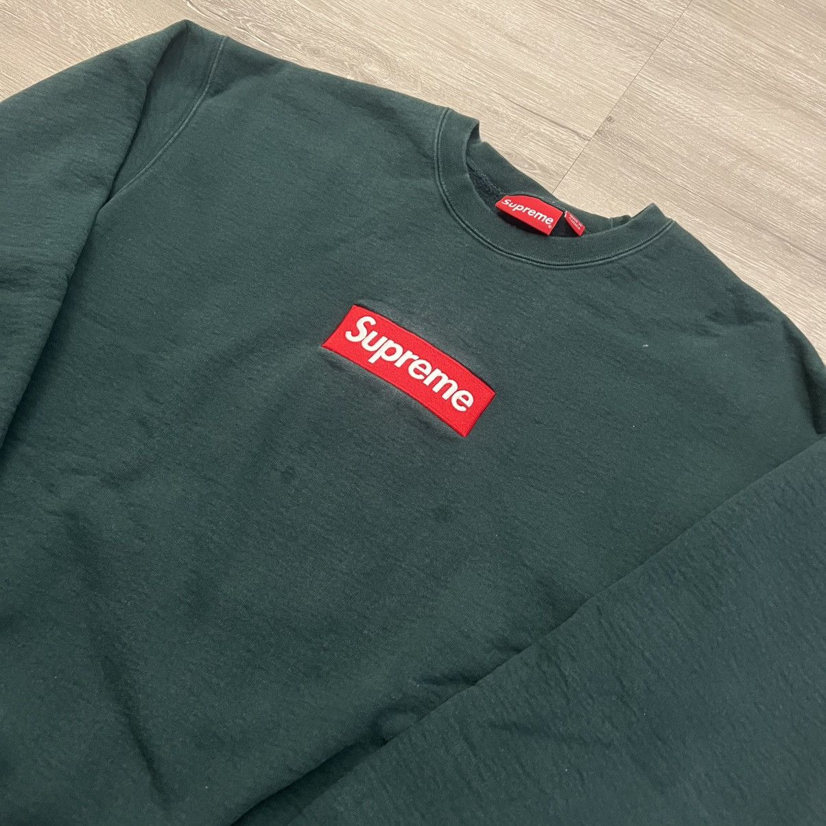 Supreme Supreme Box Logo Crewneck FW22 Size US XL / EU 56 / 4 - 11 Thumbnail