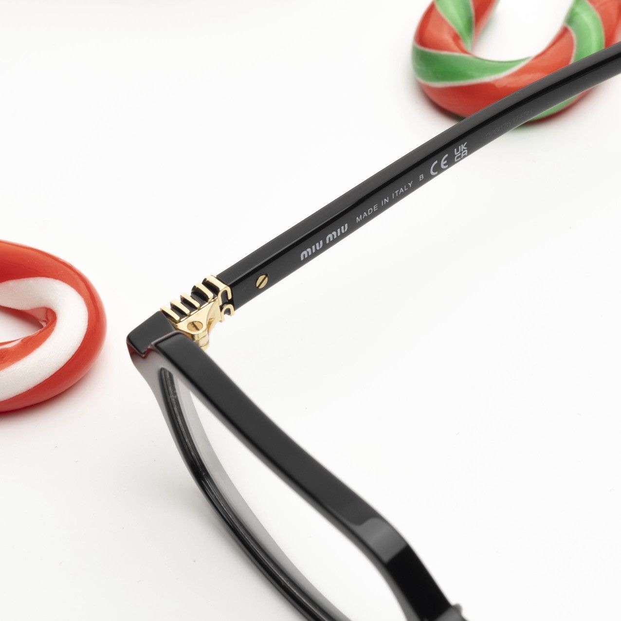 Miu Miu MIU MIU 0MU 01YV 16K1O1 GLASSES Size ONE SIZE - 3 Thumbnail