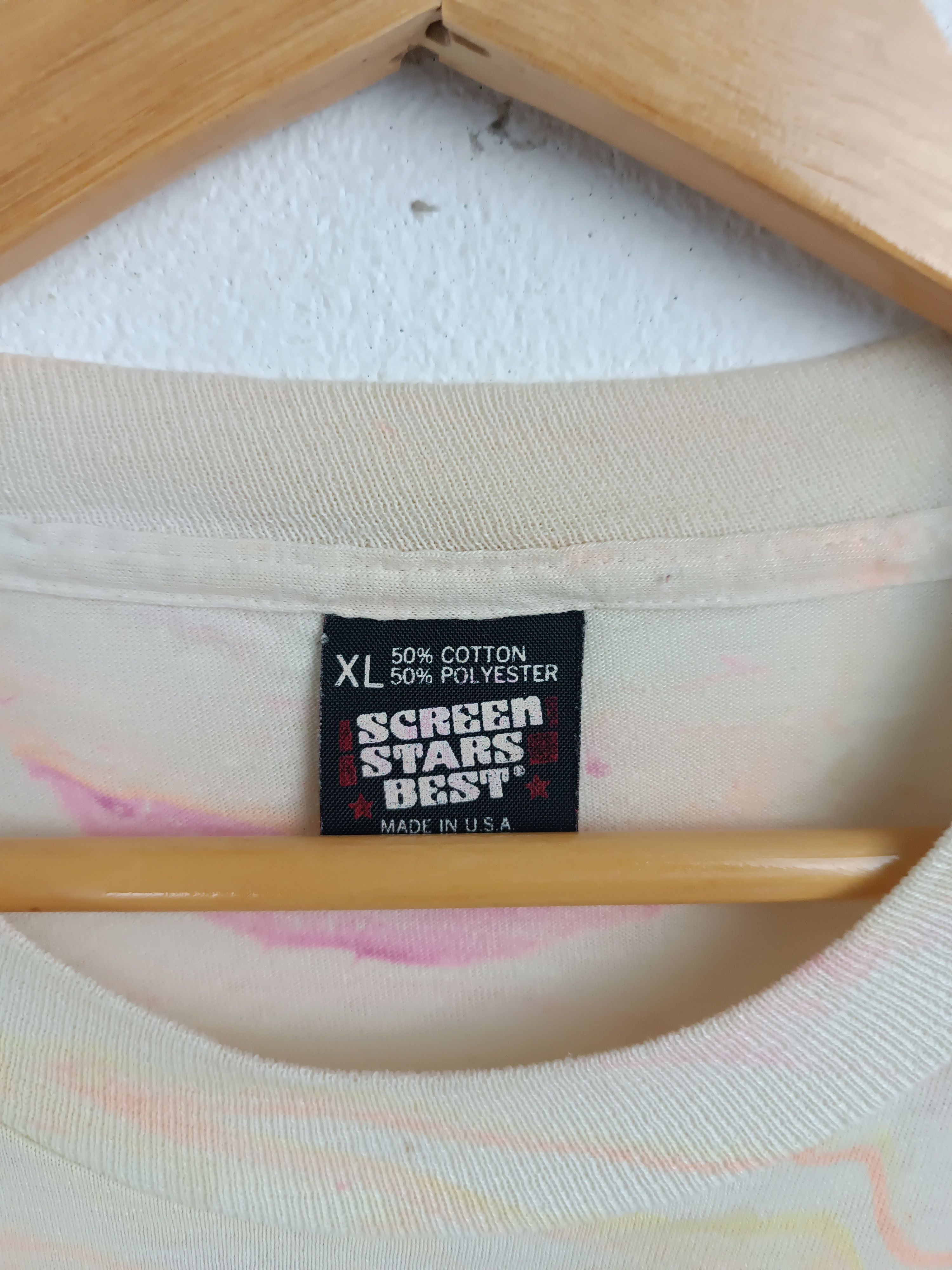 Vintage THRASHED FADED VINTAGE 80'S PINK FLOYD PATCHES RARE TEE Size US XL / EU 56 / 4 - 9 Thumbnail