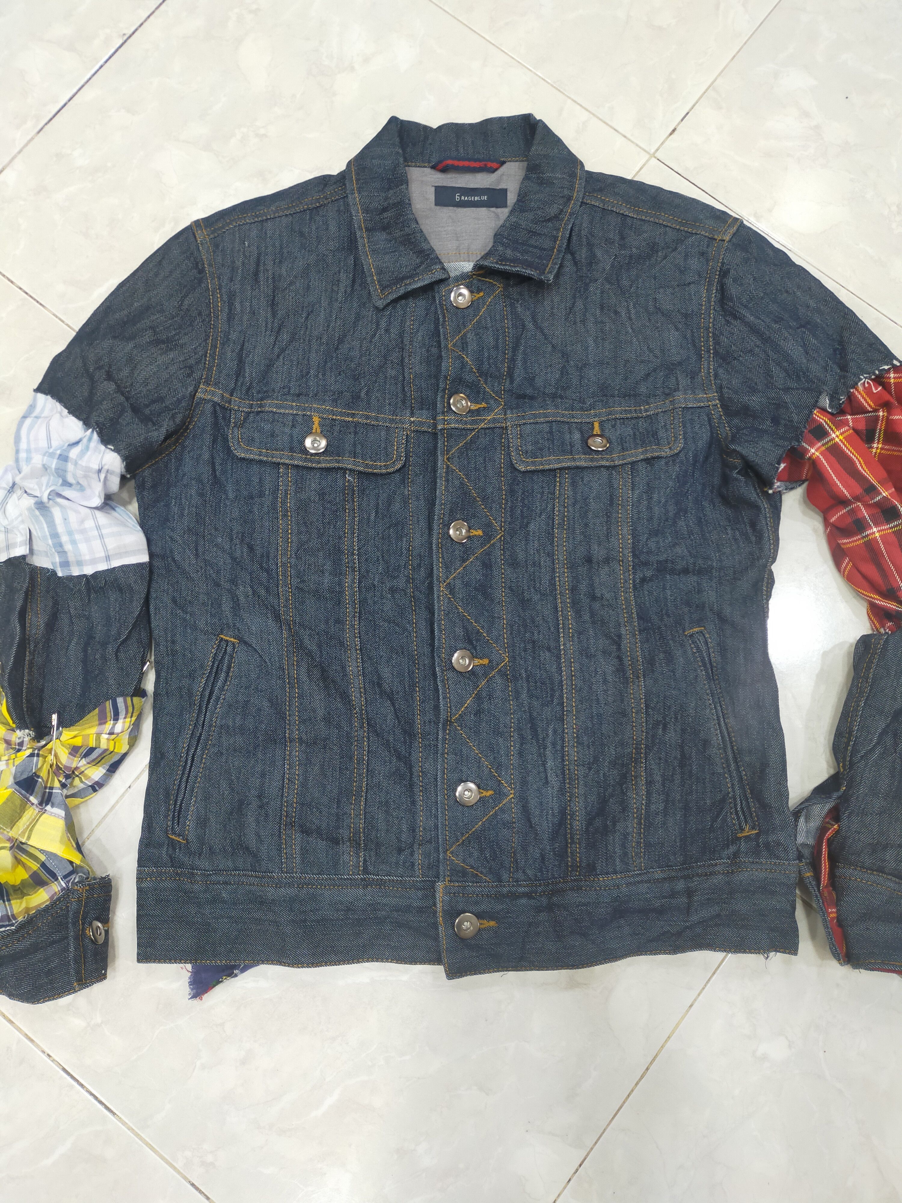 Japanese Brand × RAGEBLUE Rageblue Denim Jacket Size US S / EU 44-46 / 1 - 3 Thumbnail