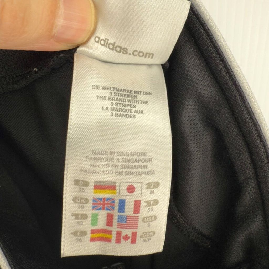 Adidas ADIDAS Lightweight Adjustable Leg Cropped Black Capris Sz S Size 27" / US 4 / IT 40 - 5 Thumbnail