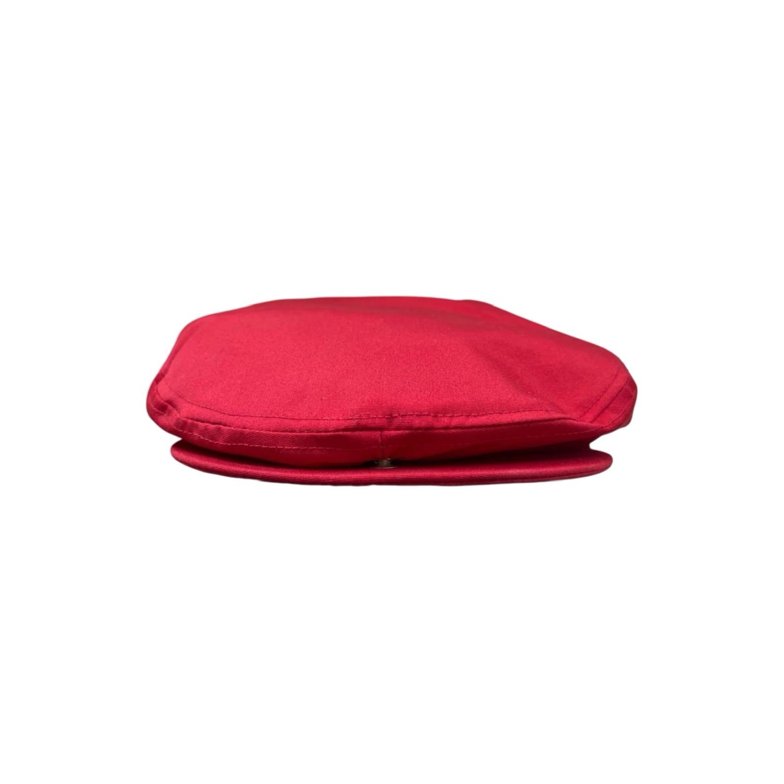 Vintage VINTAGE Cabbie Driver's Flat Cap Hat Adult XL Red 90s Flat Cap NWOT Deadstock Mens Size ONE SIZE - 4 Thumbnail