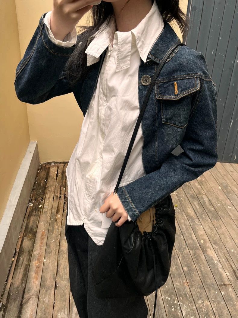 Comme des Garcons Comme Des Garcons Cropped Half Arc Denim Top Size S / US 4 / IT 40 - 3 Thumbnail
