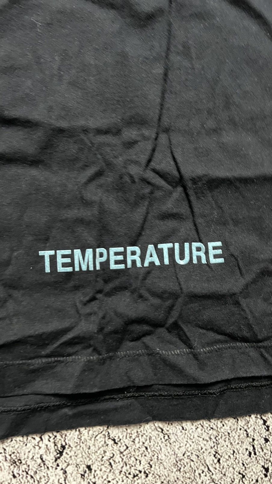 Off-White Off white temperature caution tape dont cross line t shirt Size US M / EU 48-50 / 2 - 4 Thumbnail
