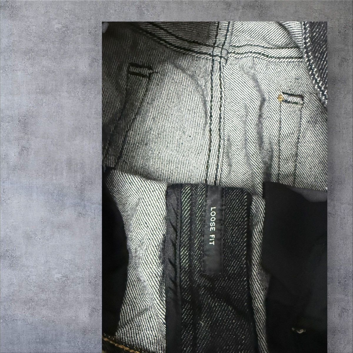 Pelle Pelle Navy/black pelle pelle jeans 33x34 Size US 33 - 8 Thumbnail