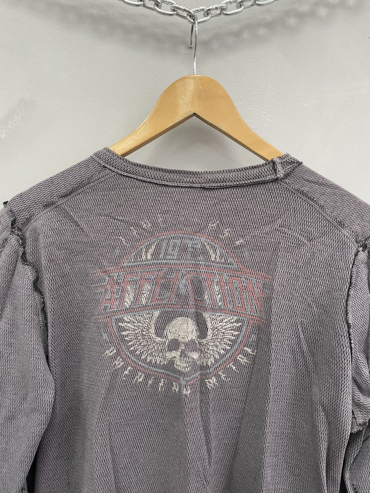 Affliction × Tapout Crazy Y2K Tapout Oversized reversible Boxy Affliction Tee Size US M / EU 48-50 / 2 - 12 Thumbnail