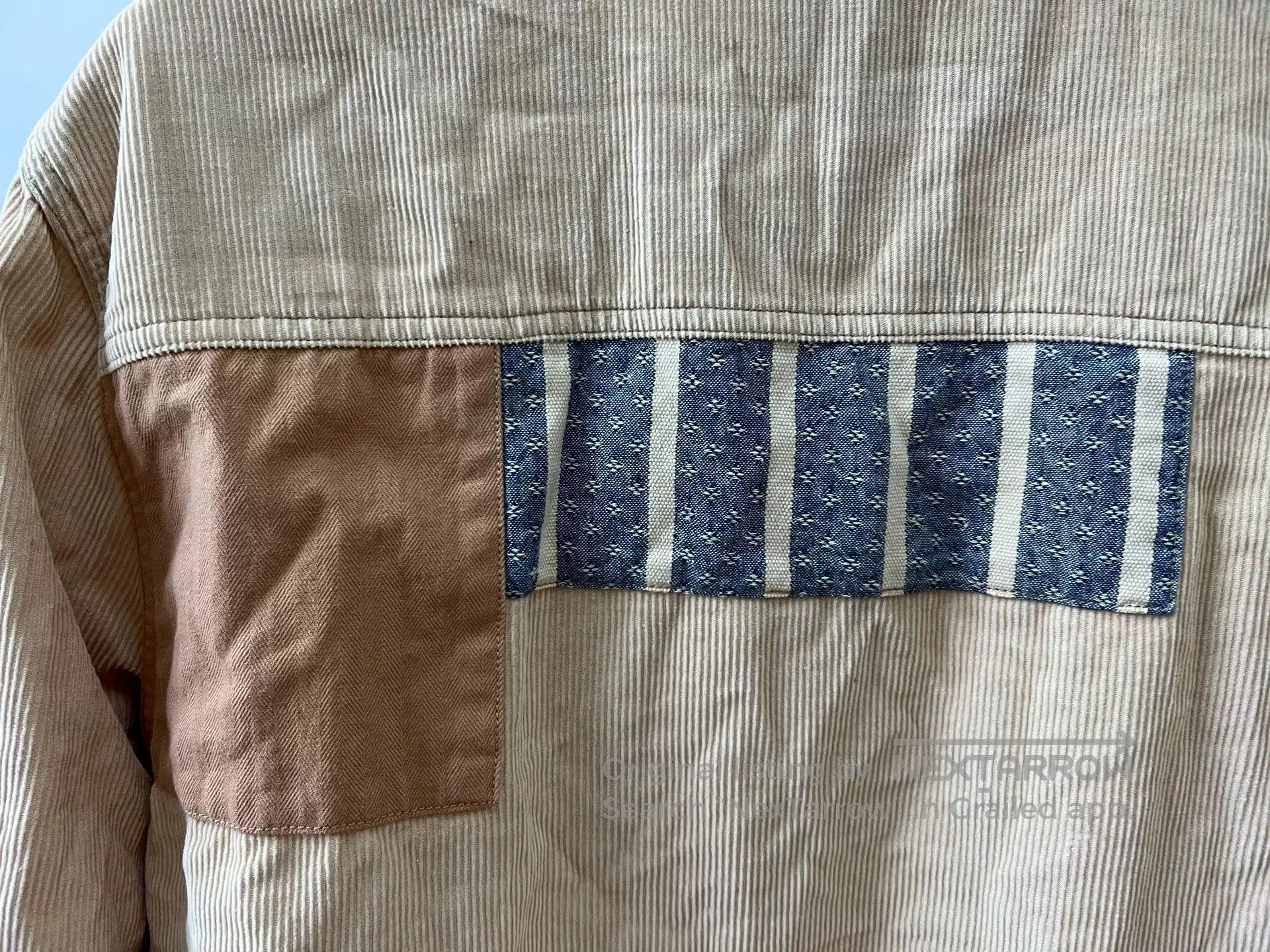 Scotch & Soda Scotch Soda Patchwork Corduroy Shirt. Size US M / EU 48-50 / 2 - 7 Thumbnail