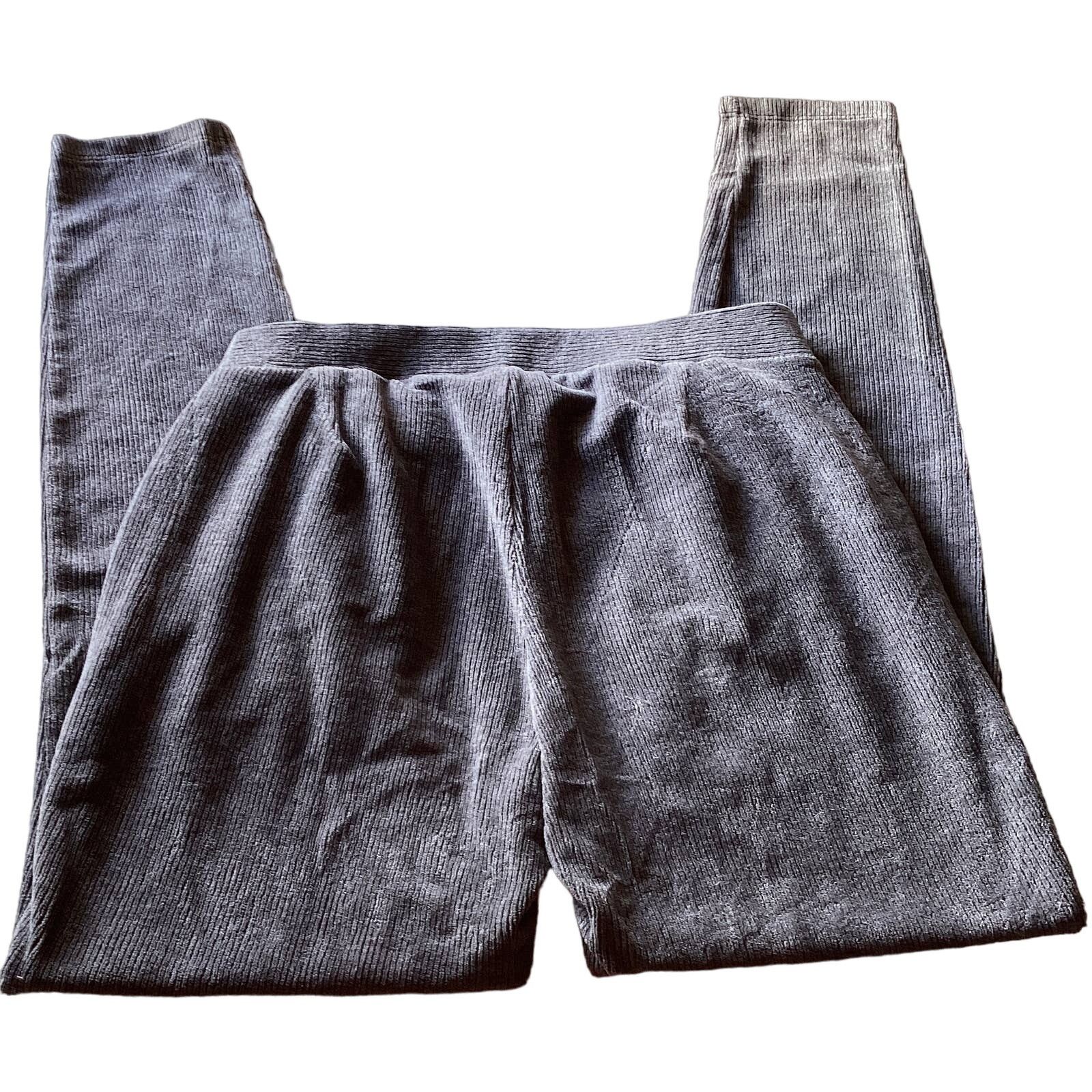 Lands' End Lands End Women's Gray Sport Cord Leggings XS Size 26" / US 2 / IT 38 - 4 Thumbnail