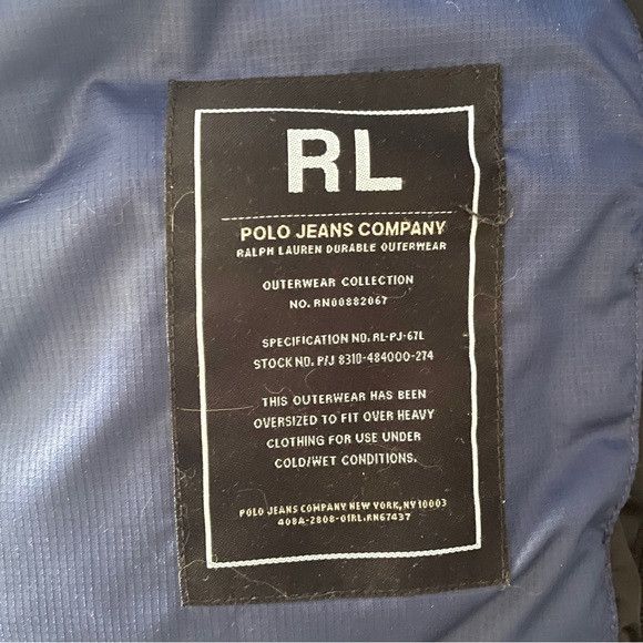 Polo Ralph Lauren Vintage 90s Polo Ralph Lauren Down Puffer Coat - Large Size US L / EU 52-54 / 3 - 10 Thumbnail