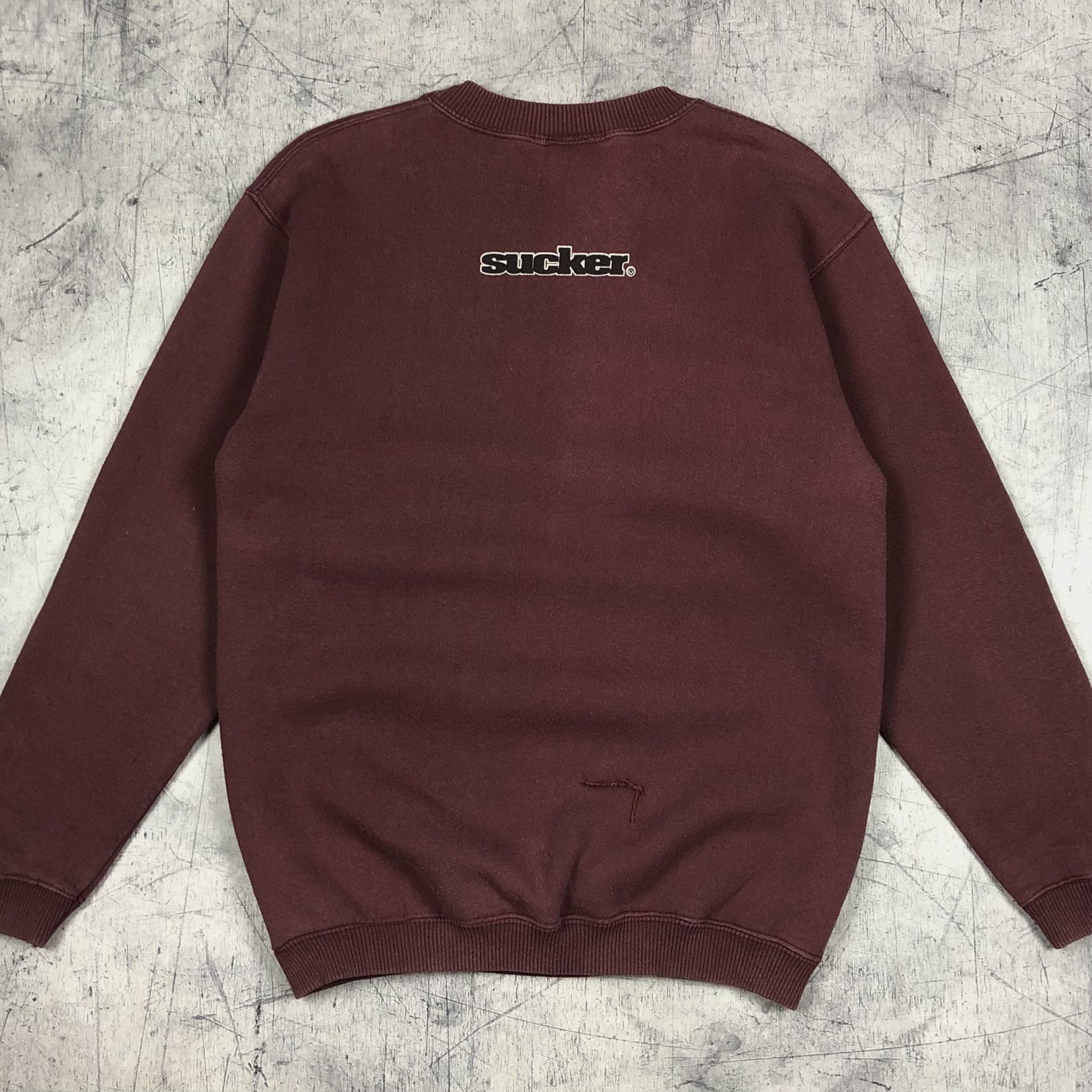 Vintage Vintage 90s Sucker Brand Rat Skateboard Sweatshirt Size US M / EU 48-50 / 2 - 10 Thumbnail