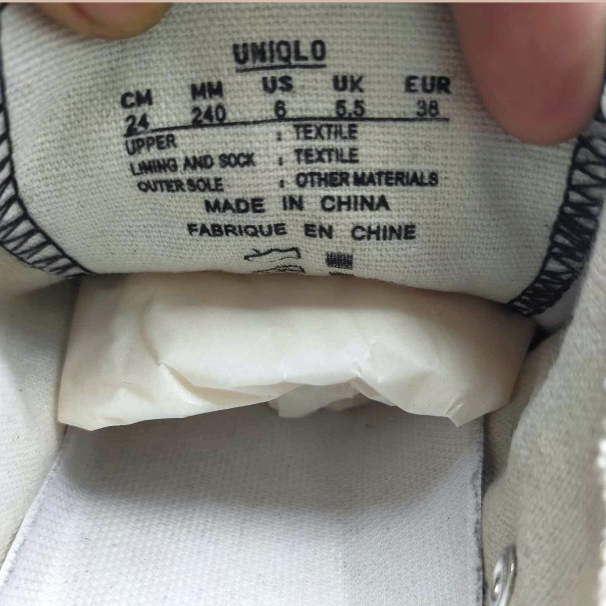 Undercover × Uniqlo Uniqlo x Undercover “UU” by Jun takahashi FW2012 Sneakers Size US 6 / EU 39 - 12 Thumbnail