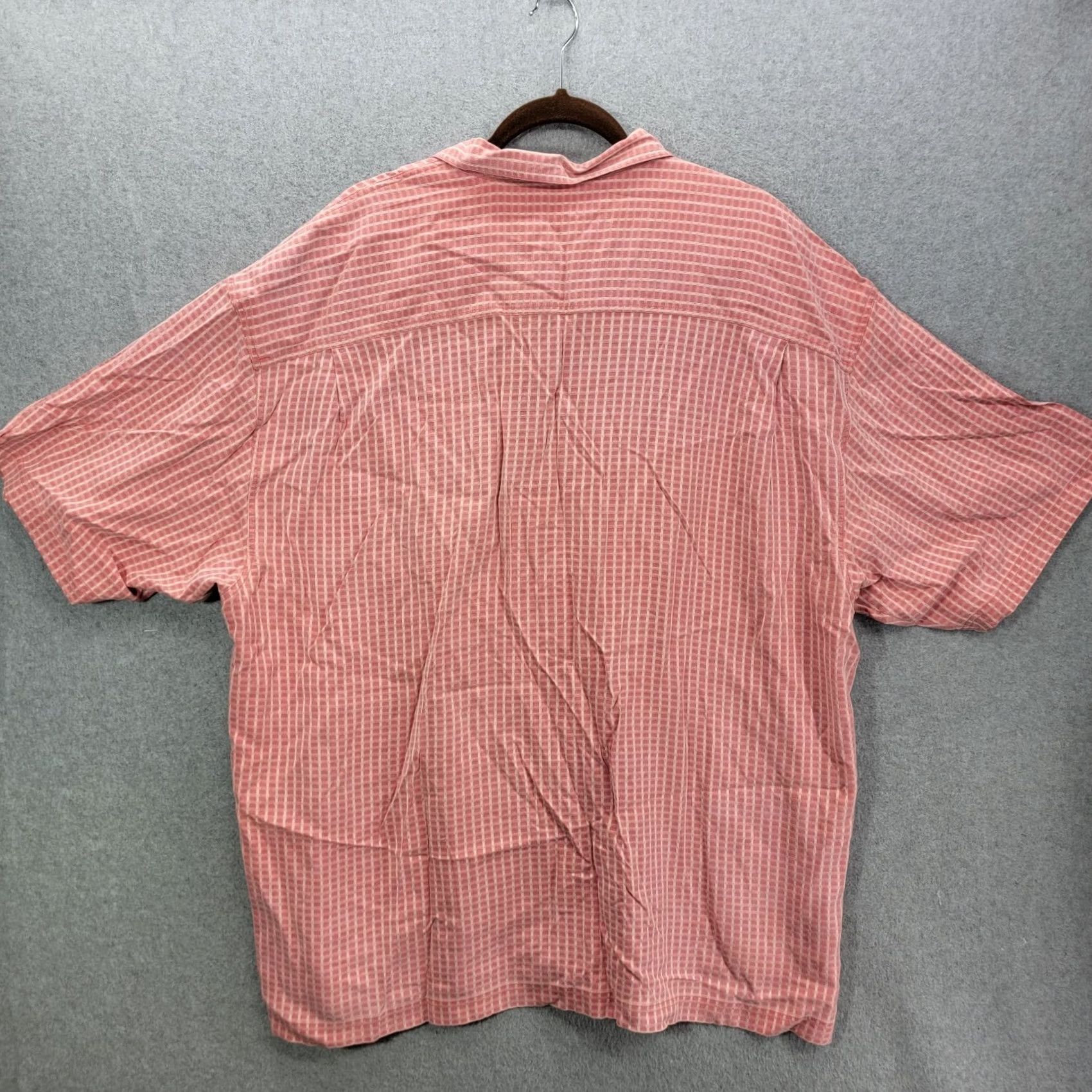 Tommy Bahama Tommy Bahama Mens Button Short Sleeve Shirt Blend Size XXL Checkers Shirt Size US XXL / EU 58 / 5 - 5 Thumbnail