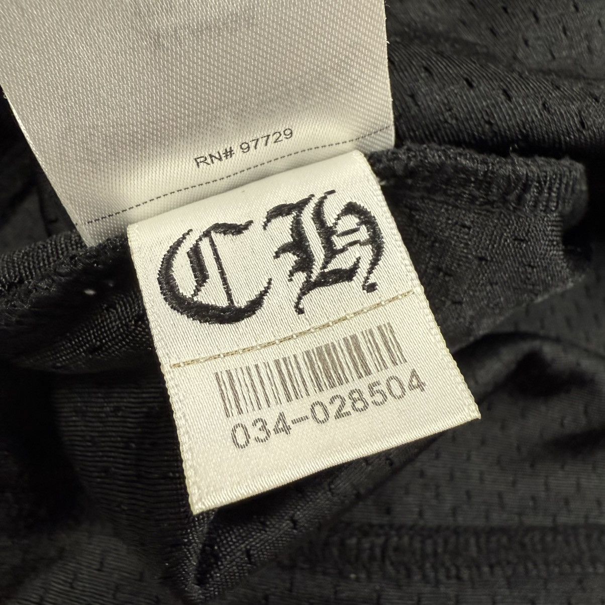 Chrome Hearts Chrome Hearts Long Sleeve Mesh ‘Black’ Jersey Size US XL / EU 56 / 4 - 11 Thumbnail