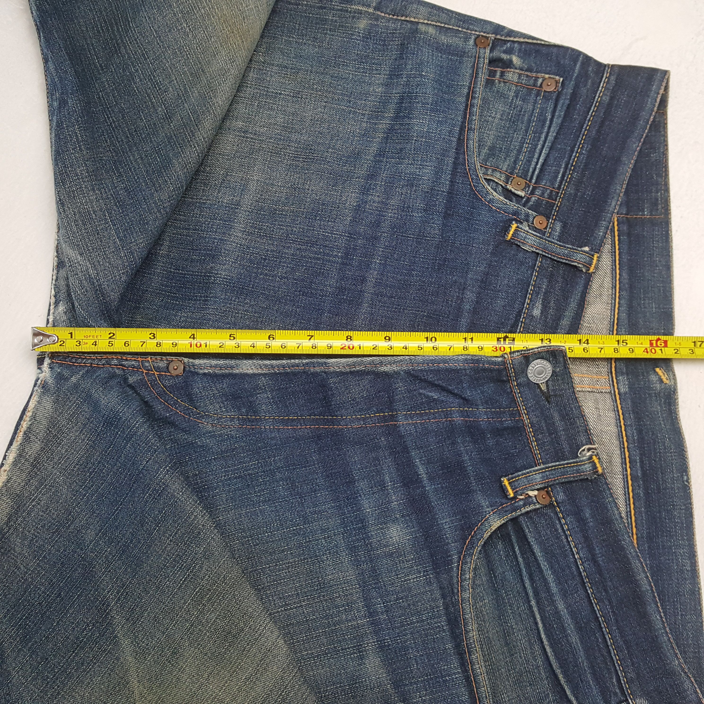 Evisu Evisu Japanese Brand Streetwear Custom Daicock Jeans C297N24 Size US 34 / EU 50 - 8 Thumbnail