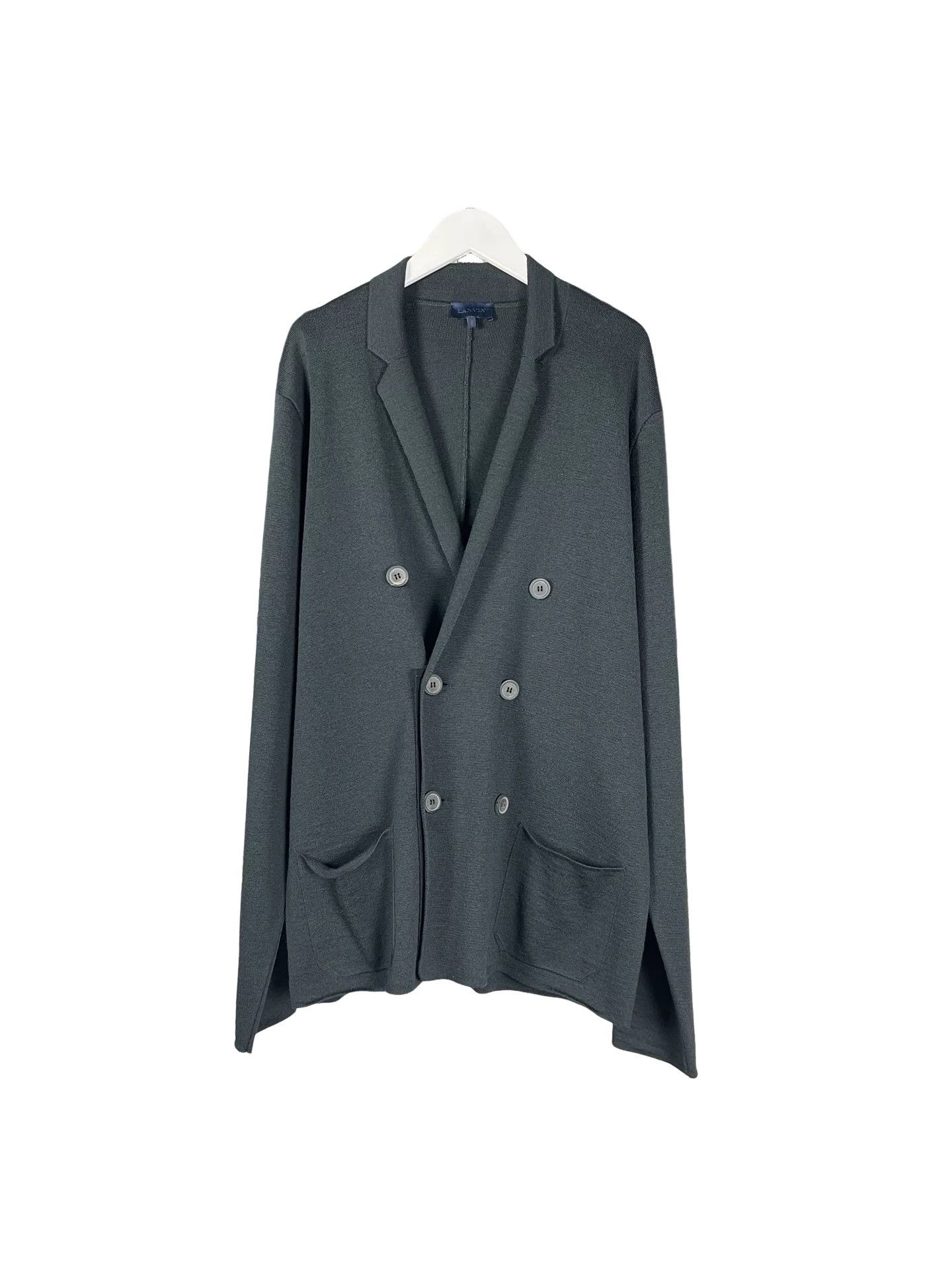 Lanvin Lanvin Merino Wool Double Breasted Jacket Size L Size US L / EU 52-54 / 3 - 1 Thumbnail