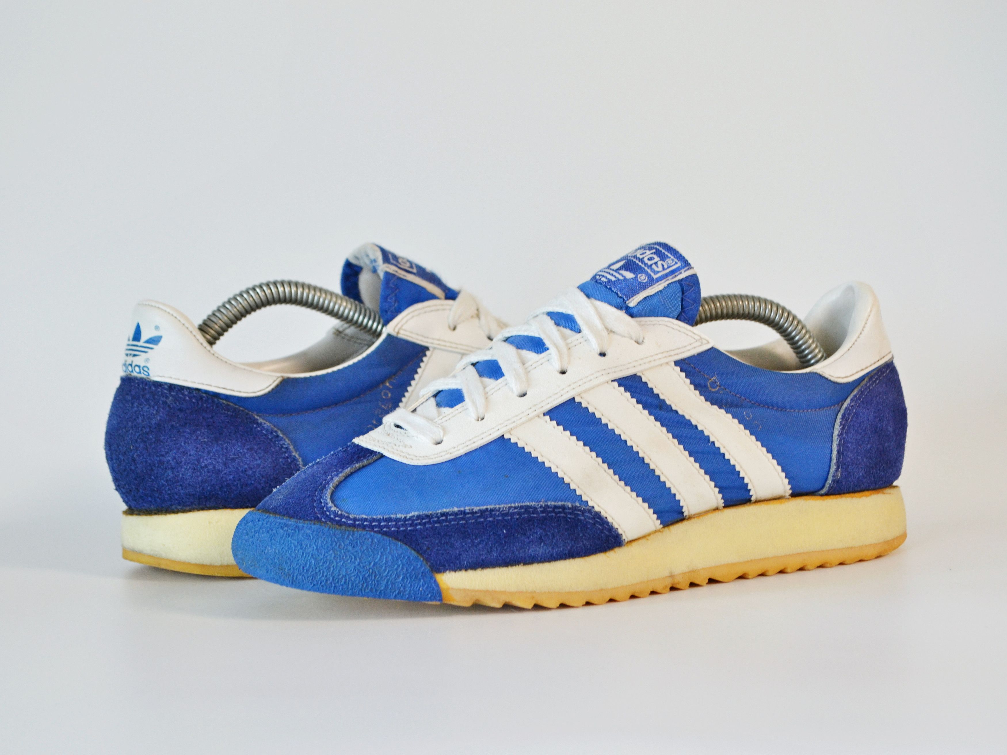 Adidas Vintage 70s 80s Adidas Dragon Taiwan Blue Navy EU36 Size US 6 / IT 36 - 4 Thumbnail