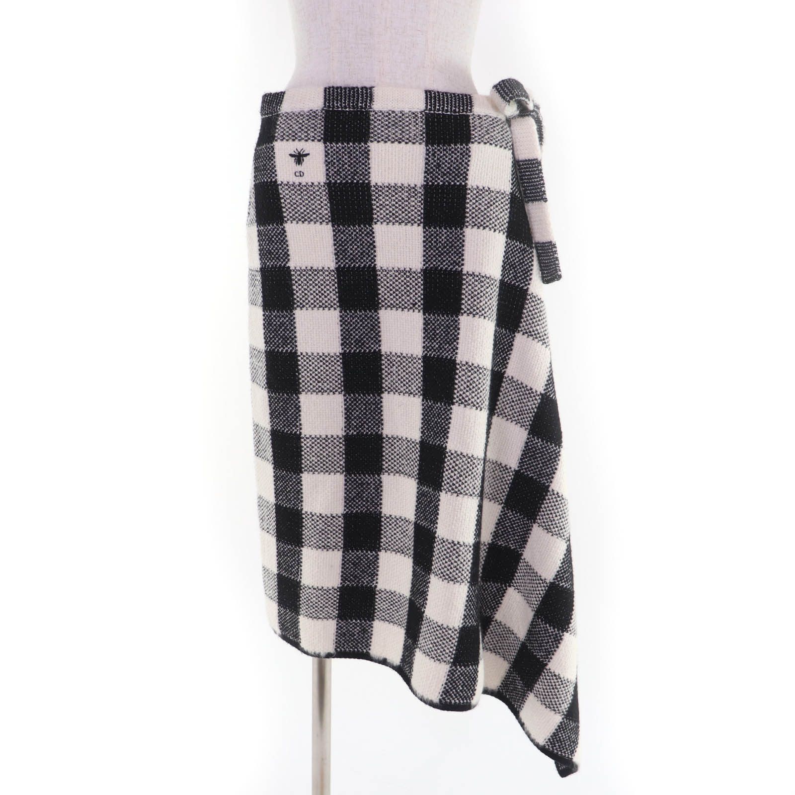 Dior Dior Christian Dior Wool Alpaca Blend Asymmetric Skirt Textile Skirts DUTY FREE for USA Size ONE SIZE - 1 Thumbnail