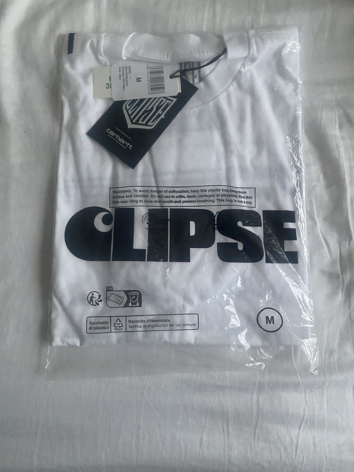 Carhartt Carhartt WIP X Clips she T-Shirt White Size US M / EU 48-50 / 2 - 1 Preview