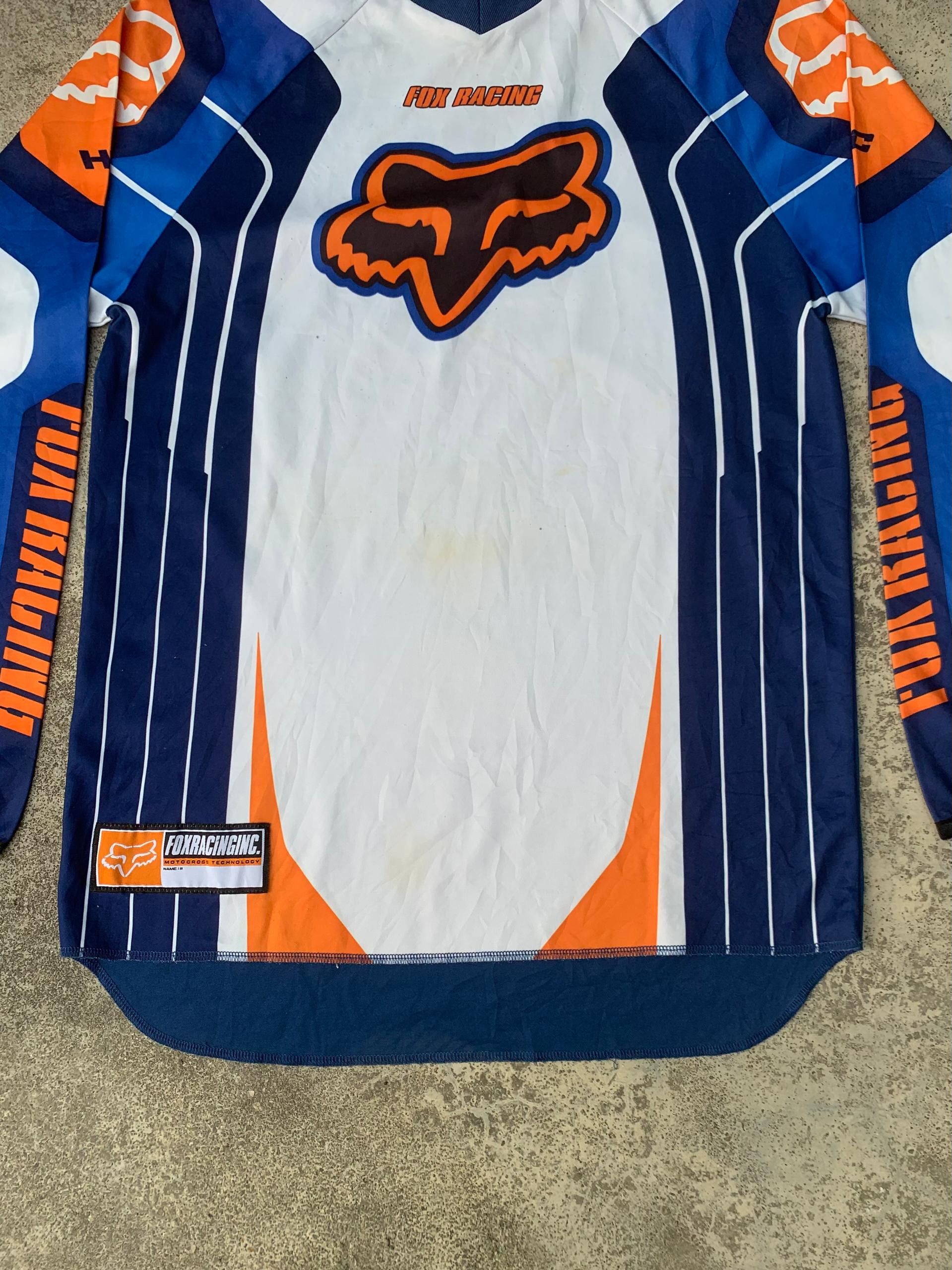 Fox Racing Vintage Fox Racing Motocross Jersey Size US M / EU 48-50 / 2 - 5 Thumbnail