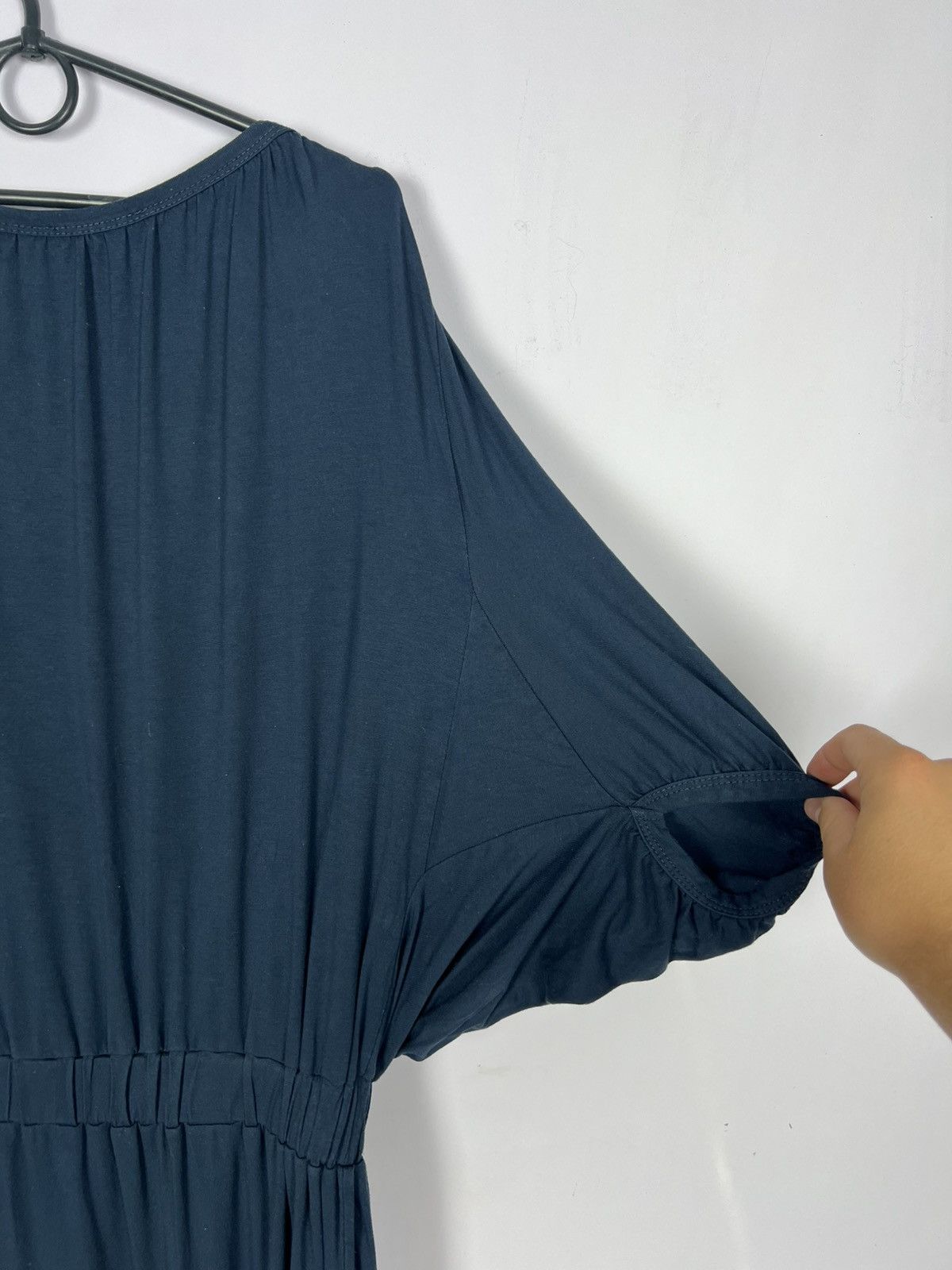 Vivienne Westwood Vivienne Westwood Anglomania Navy Blue Midi Dress Size S / US 4 / IT 40 - 13 Thumbnail