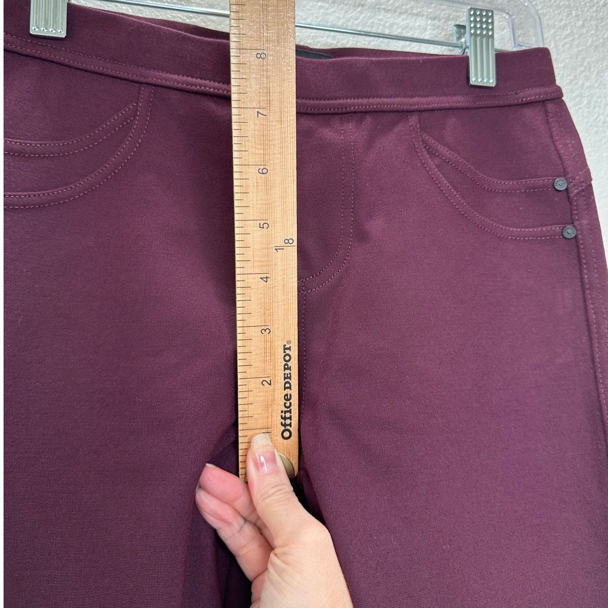 Sanctuary Sanctuary Eggplant Purple Pull On Jegging Legging Small Size 27" / US 4 / IT 40 - 13 Thumbnail