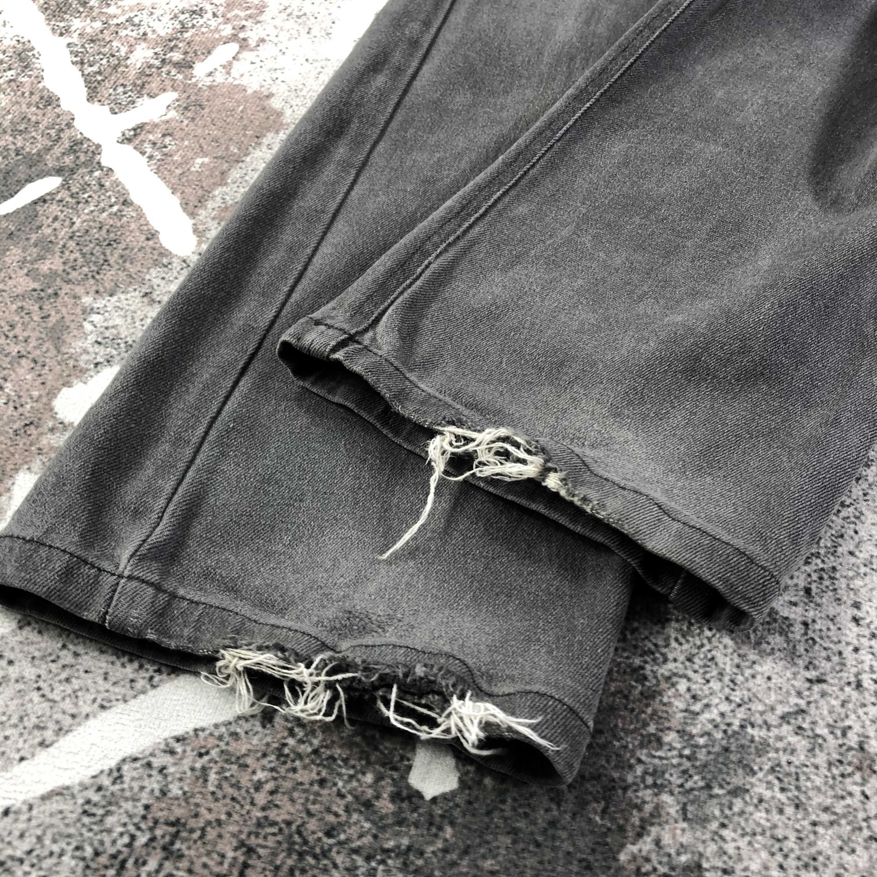 Japanese Brand Japanese Brand Jun Men Jeans Faded Black Denim KJ1753 Size US 30 / EU 46 - 5 Thumbnail