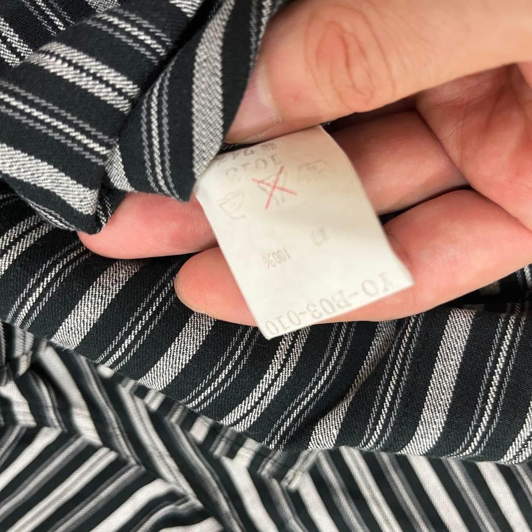 Yohji Yamamoto Yohji Yamamoto Pour Homme Y’s Striped Shirt Size US M / EU 48-50 / 2 - 5 Thumbnail