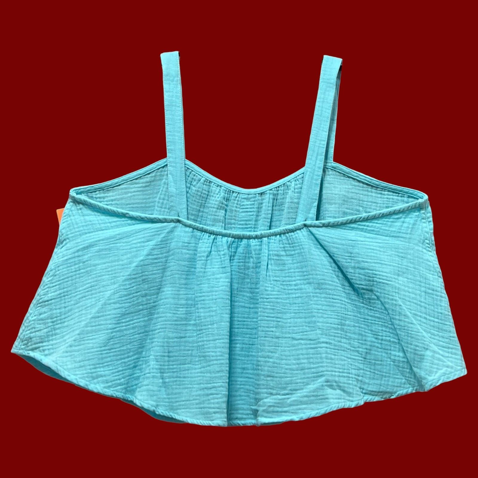 Other Colsie - Women's Tiny Tank Top - Light Blue - Large Size L / US 10 / IT 46 - 2 Thumbnail