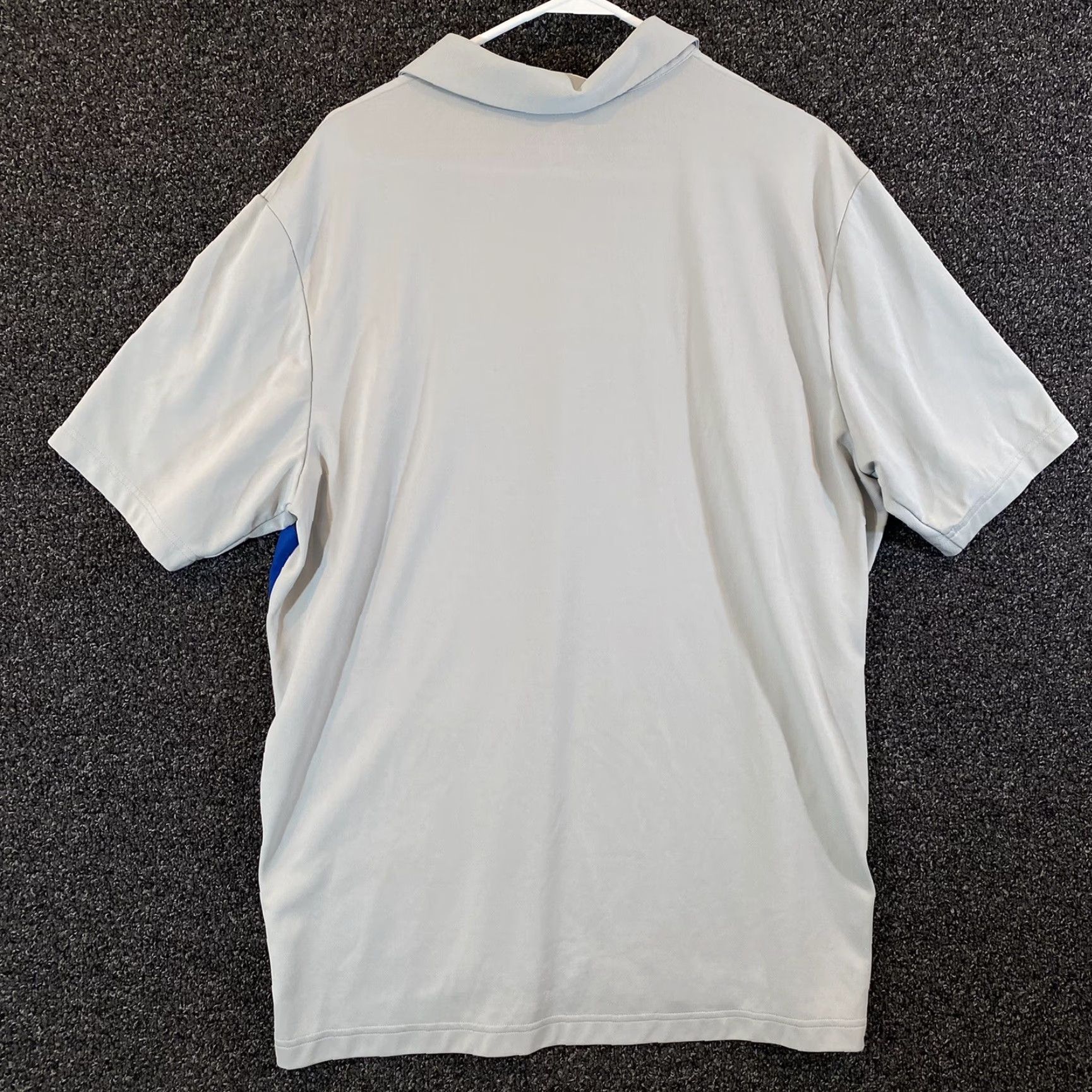Adidas Adidas Polo Shirt Mens XL Golf Short Sleeve Climacool Blue Gray Outdoor Casual Sport Shirt Mens XL Size US XL / EU 56 / 4 - 5 Thumbnail