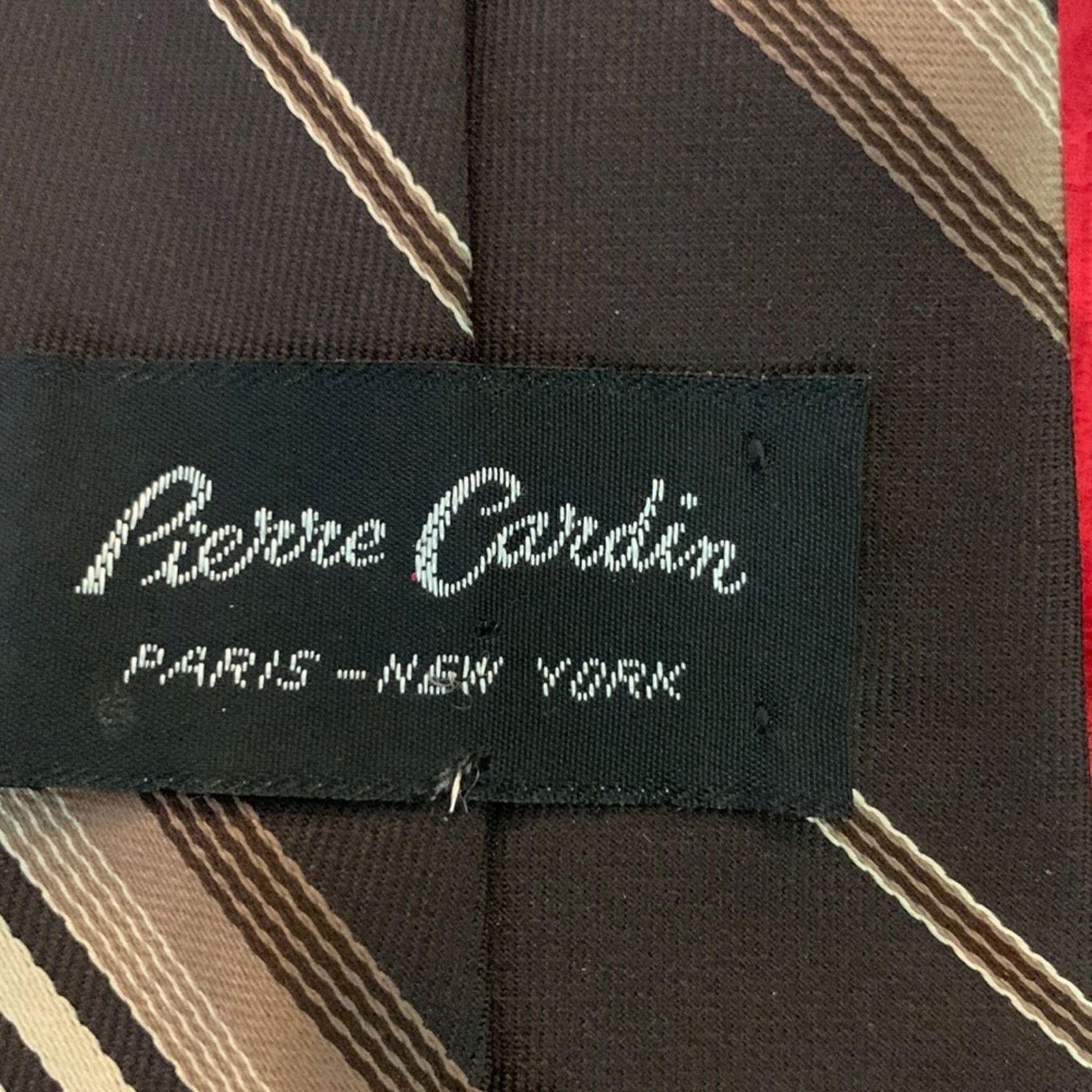 Pierre Cardin 70’s Pierre Cardin Paris designer luxury necktie Size ONE SIZE - 4 Thumbnail
