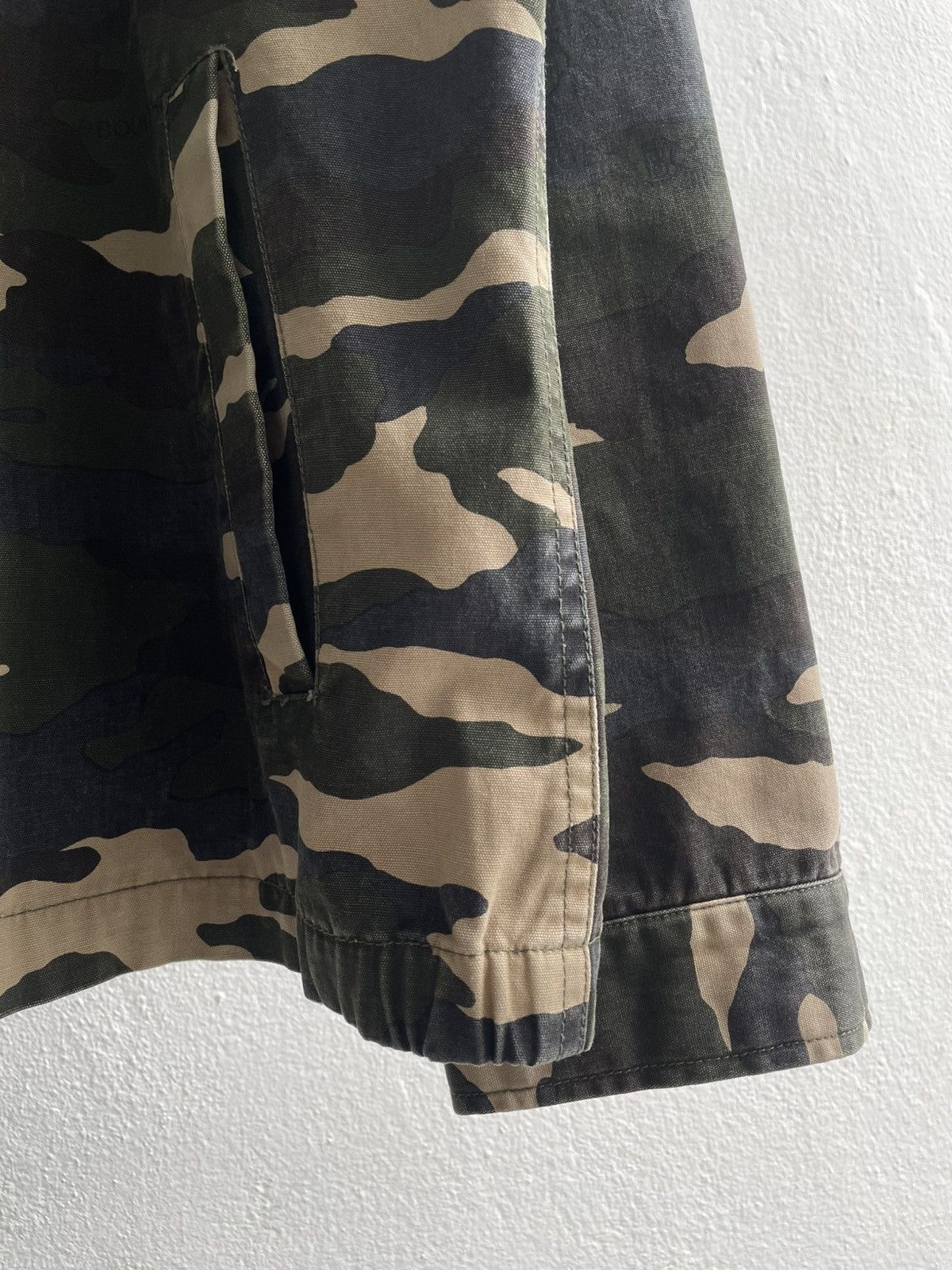 Bounty Hunter Vintage Bounty Hunter Camouflage Zipper Jacket Size US L / EU 52-54 / 3 - 6 Thumbnail