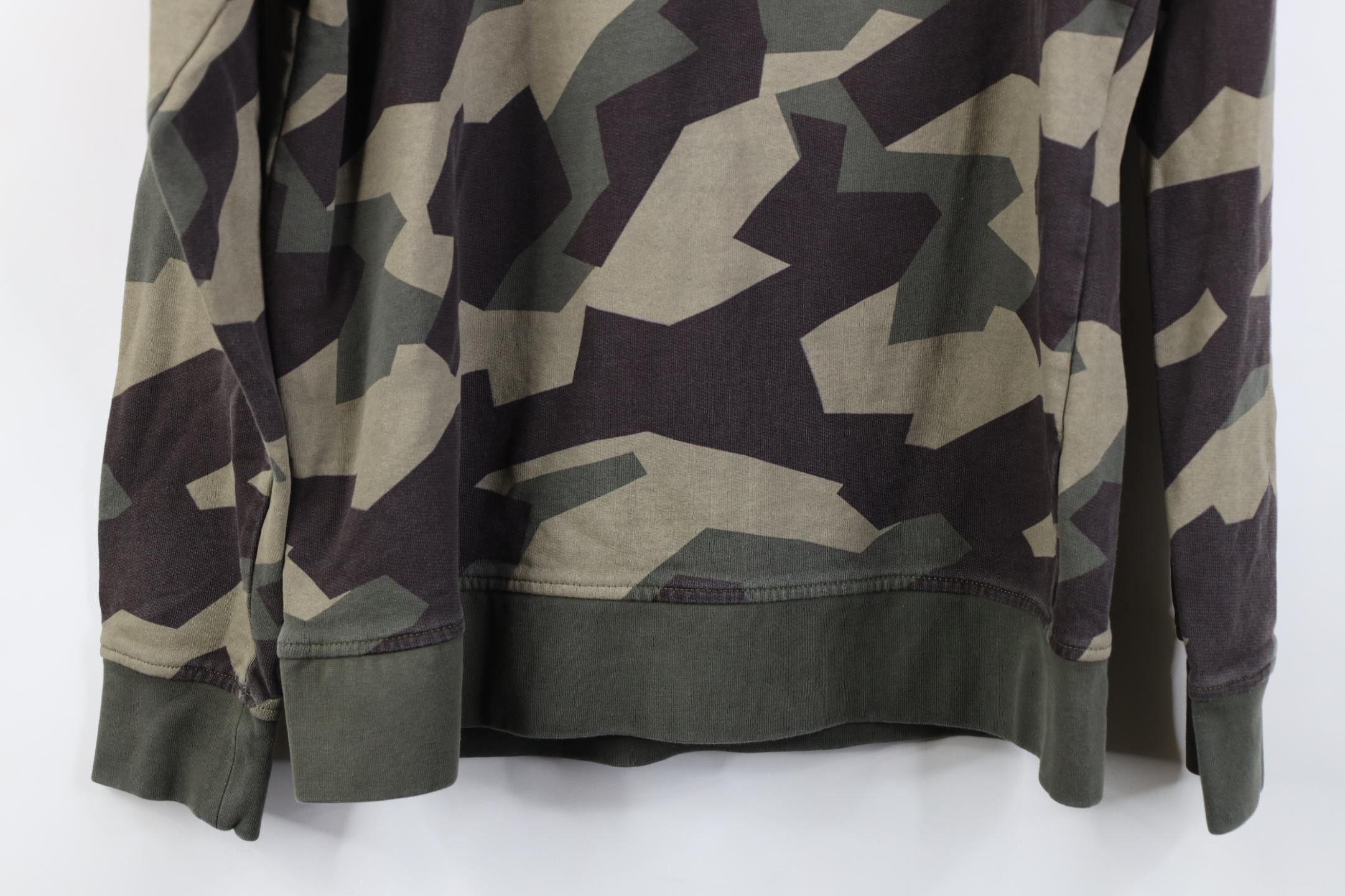 WeSC WESC Streetwear Faded Fractal Camouflage Crewneck Sweatshirt Size US M / EU 48-50 / 2 - 14 Thumbnail
