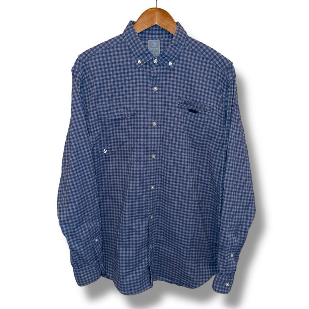 Vineyard Vines Vineyard Vines Blue Check Performance Harbor Shirt Men’s Sz Size US M / EU 48-50 / 2 - 1 Thumbnail