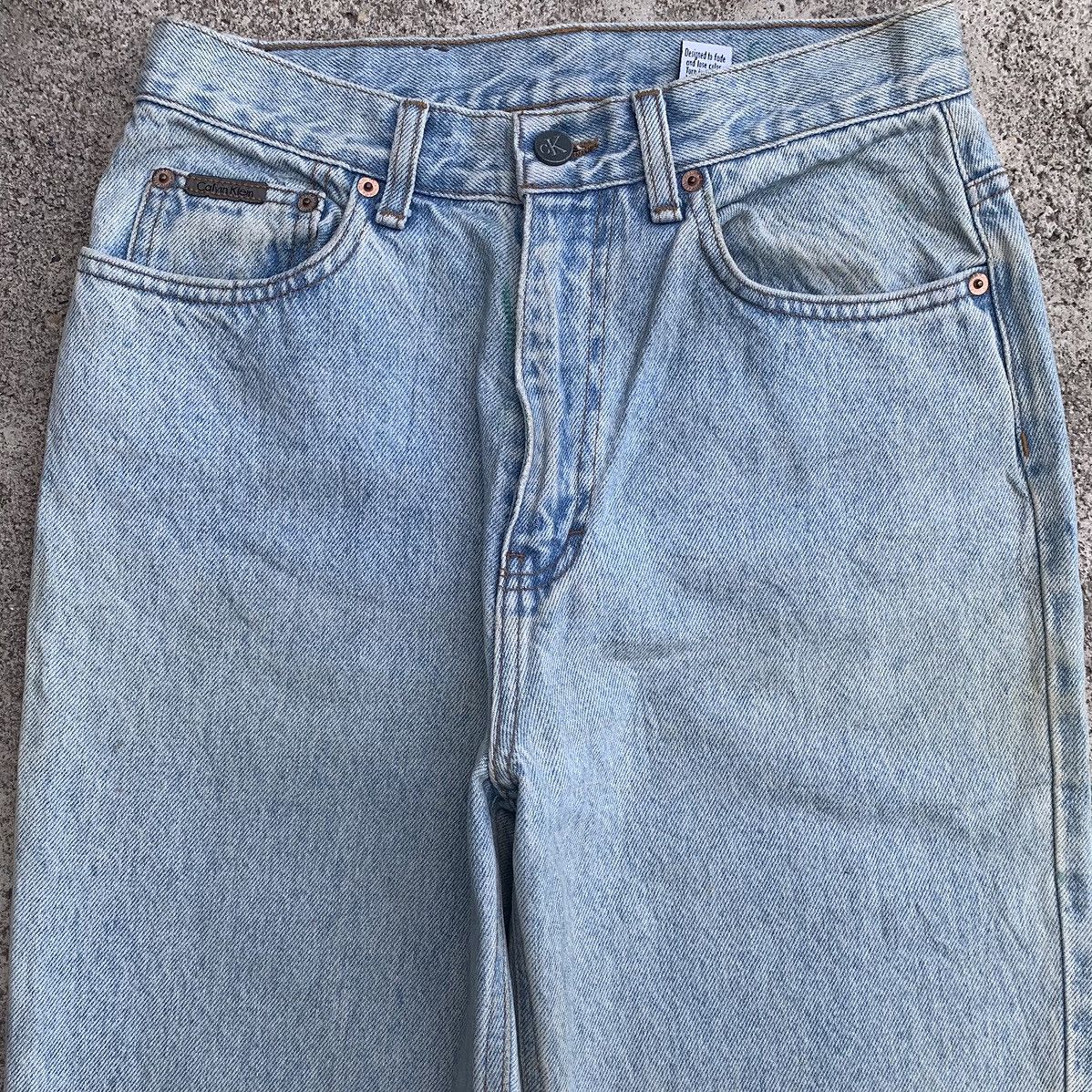 Calvin Klein Vintage Calvin Klein USA Stonewash Denim Jeans W29 Size US 29 - 3 Thumbnail