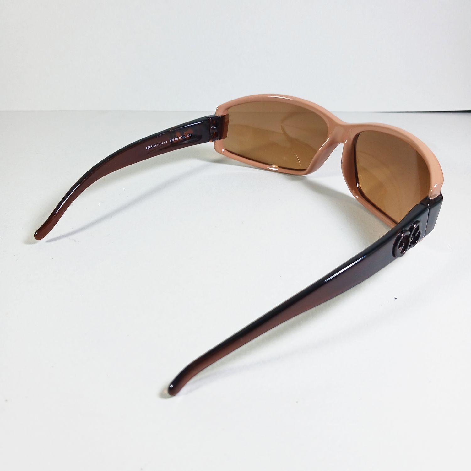 Escada Escada Sport SES025 Nude/Brown Wrap Designer Wrap Sunglasses Size ONE SIZE - 11 Thumbnail