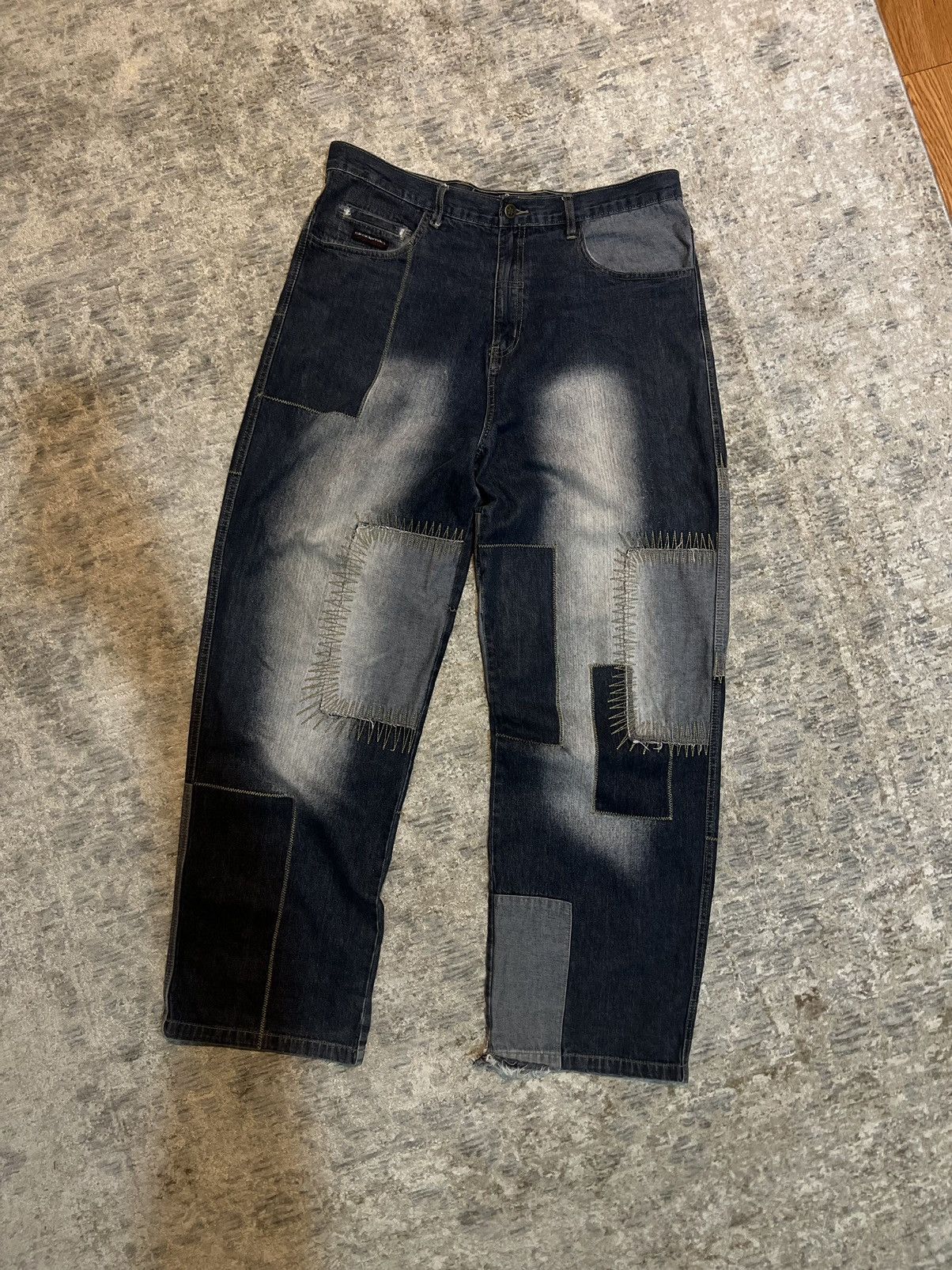 Akademiks Akademiks jeans PATCH WORK Denim Pants Size US 36 / EU 52 - 6 Thumbnail